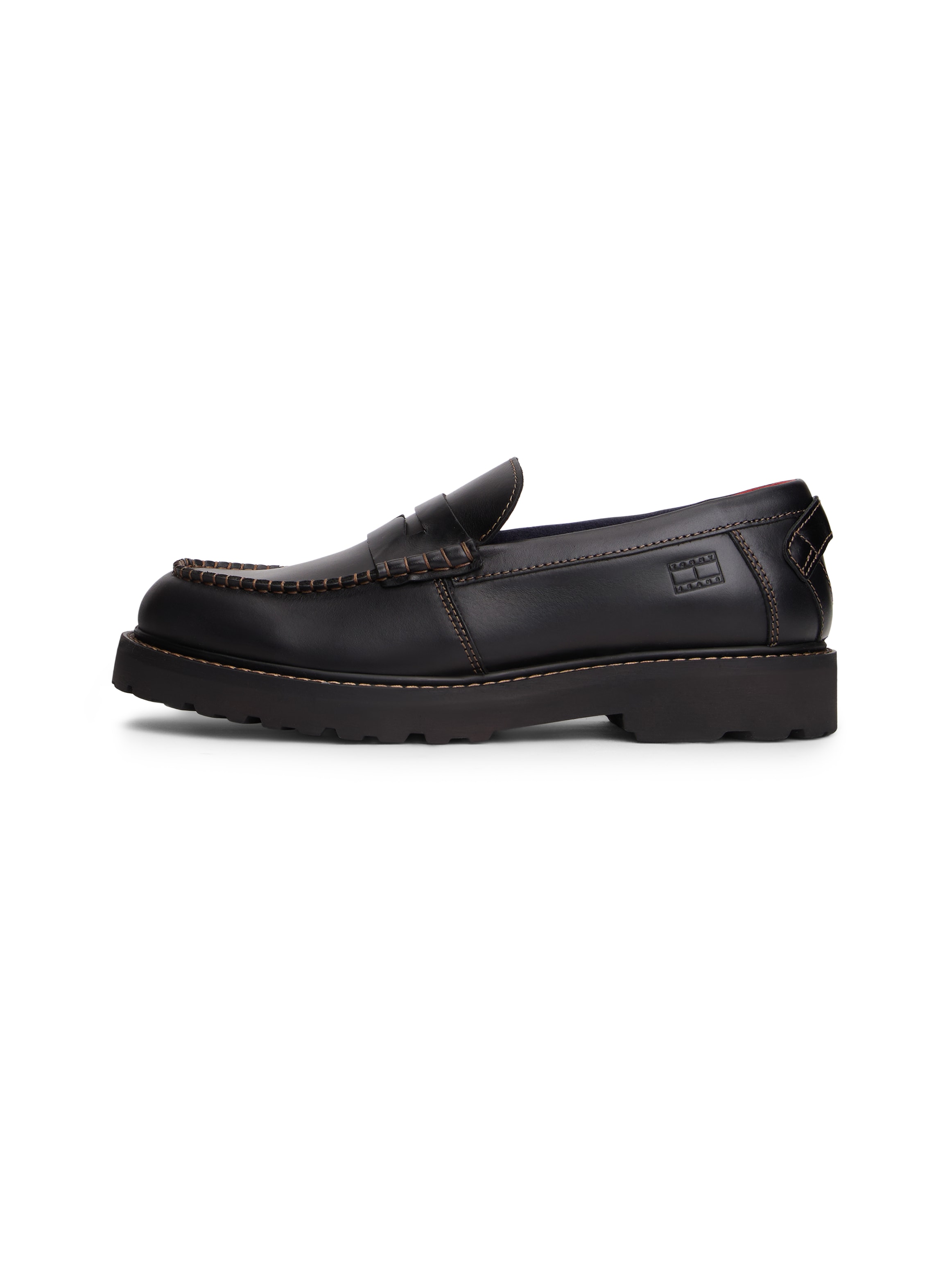 Tommy Jeans Loafer »ARCHIVE '01 LOAFER«  Blockabsatz, Businessschuh, Slipper in schmaler Form