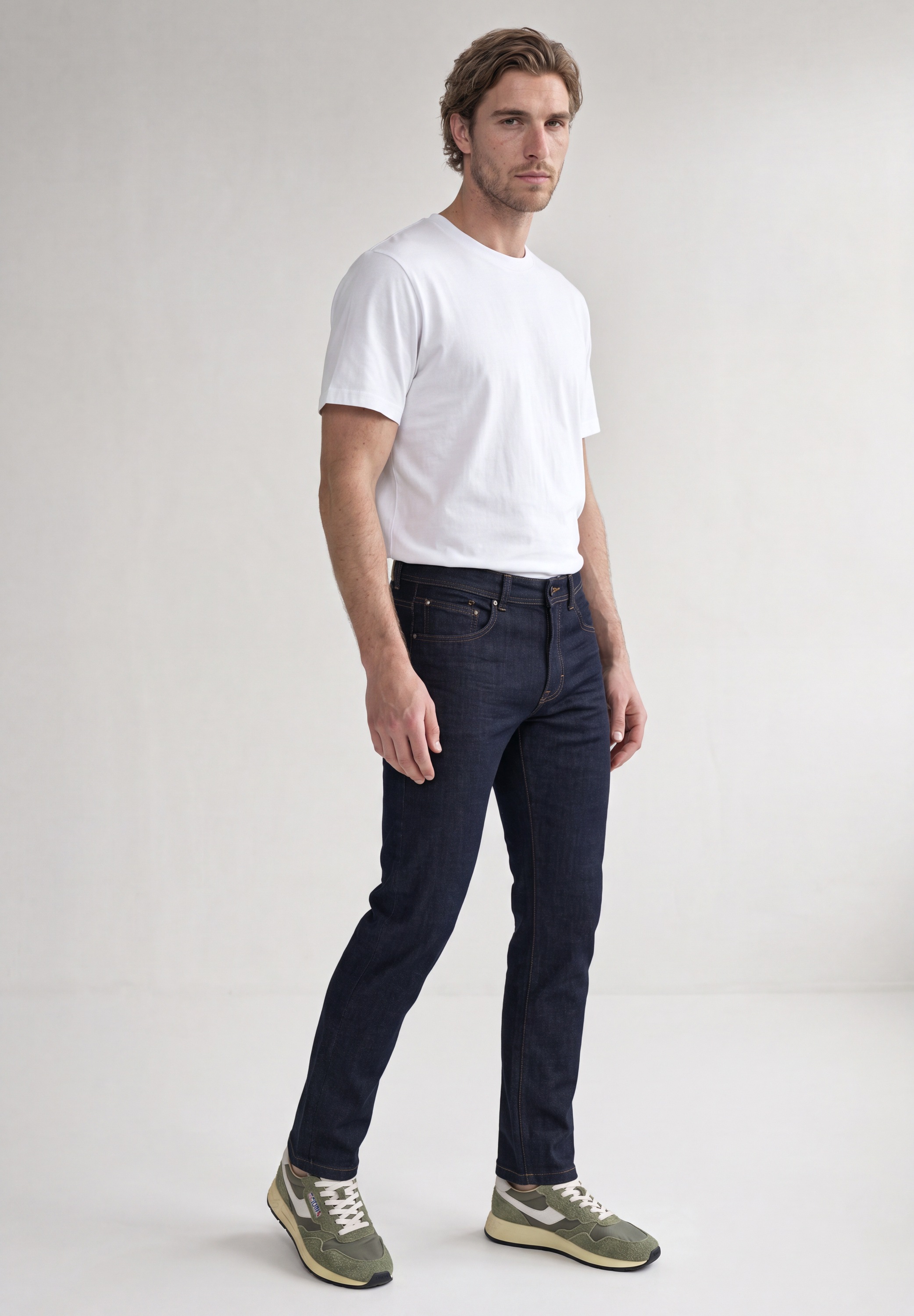 STREET ONE MEN Slim-fit-Jeans Middle Waist