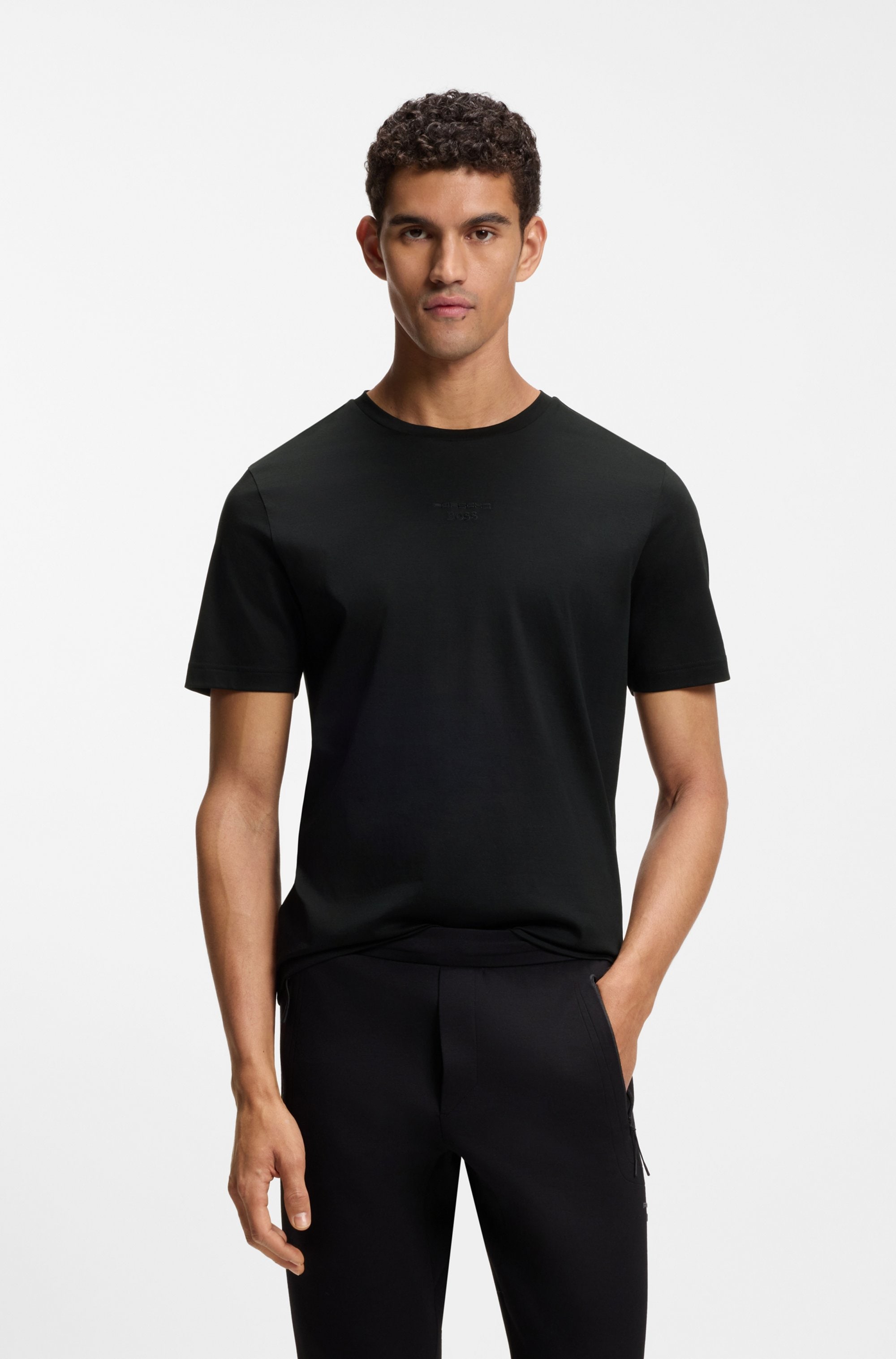 BOSS GREEN T-Shirt "Porsche Spirit 70 Capsule Collection" Premium Herrenmode Limited