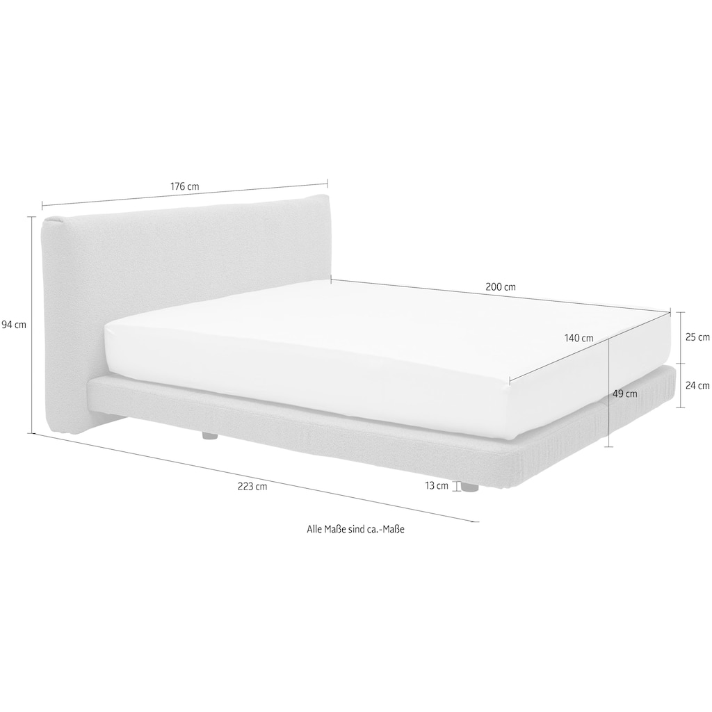 TOM TAILOR HOME Boxspringbett »CLOUD NINE BOX«