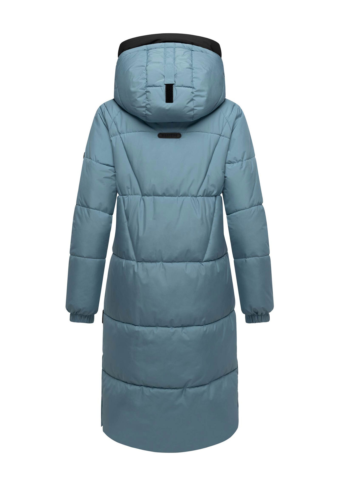 Marikoo Winterjacke »Yaskaa«, Bewegungsschlitze mit Druckknopfverschluss