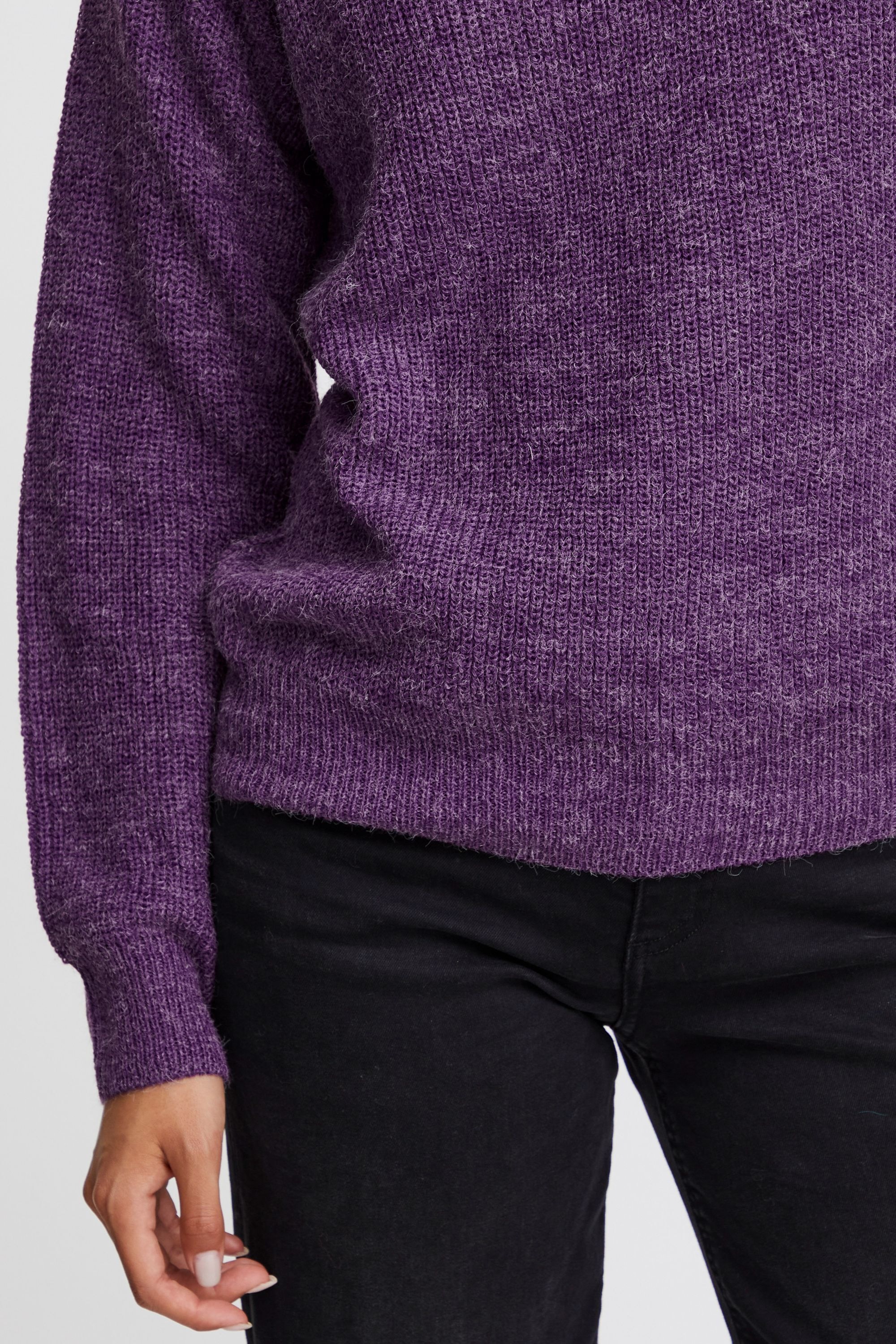 Ichi Strickfleece-Pullover »Strickpullover IHNovo«