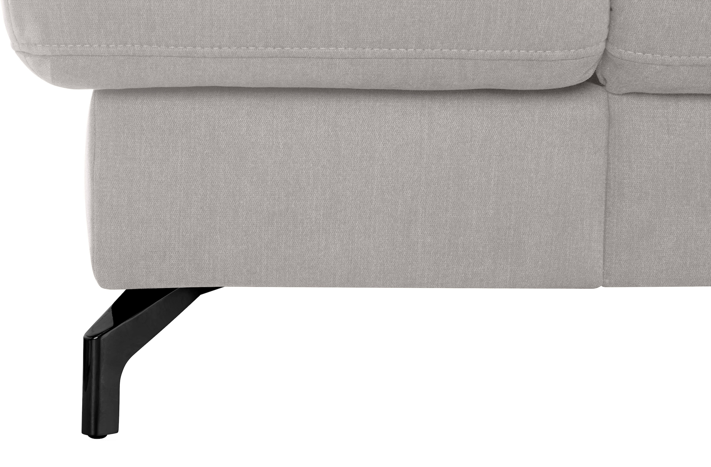 sit&more Wohnlandschaft »Brisbane U-Form«, Fußhöhe 12 cm, inklusive Sitztiefen-, Armteil- und Kopfteilverstellung