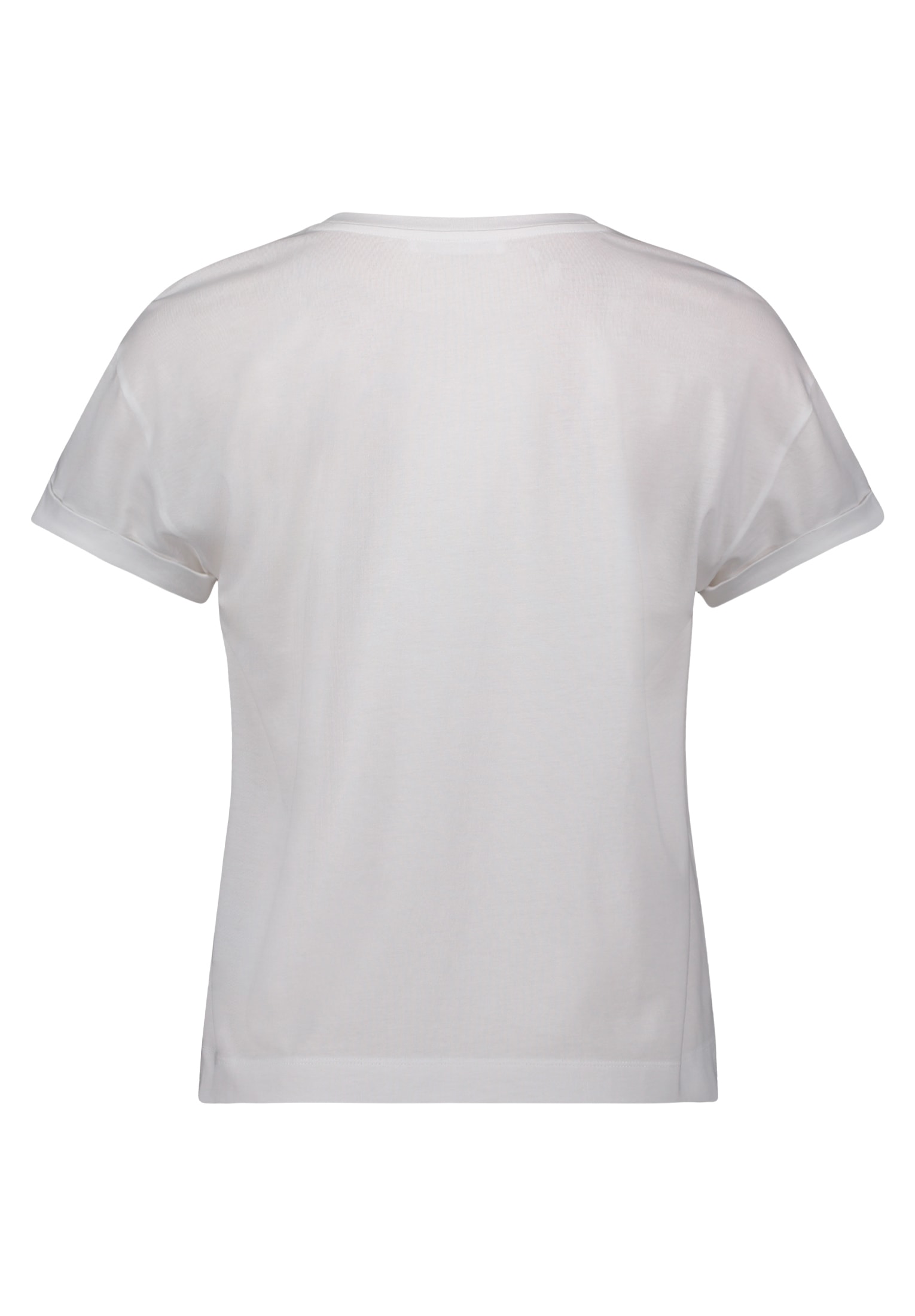 Betty&Co Kurzarmshirt »Betty & Co Casual-Shirt mit Aufdruck«, (1 tlg.), Glitzer