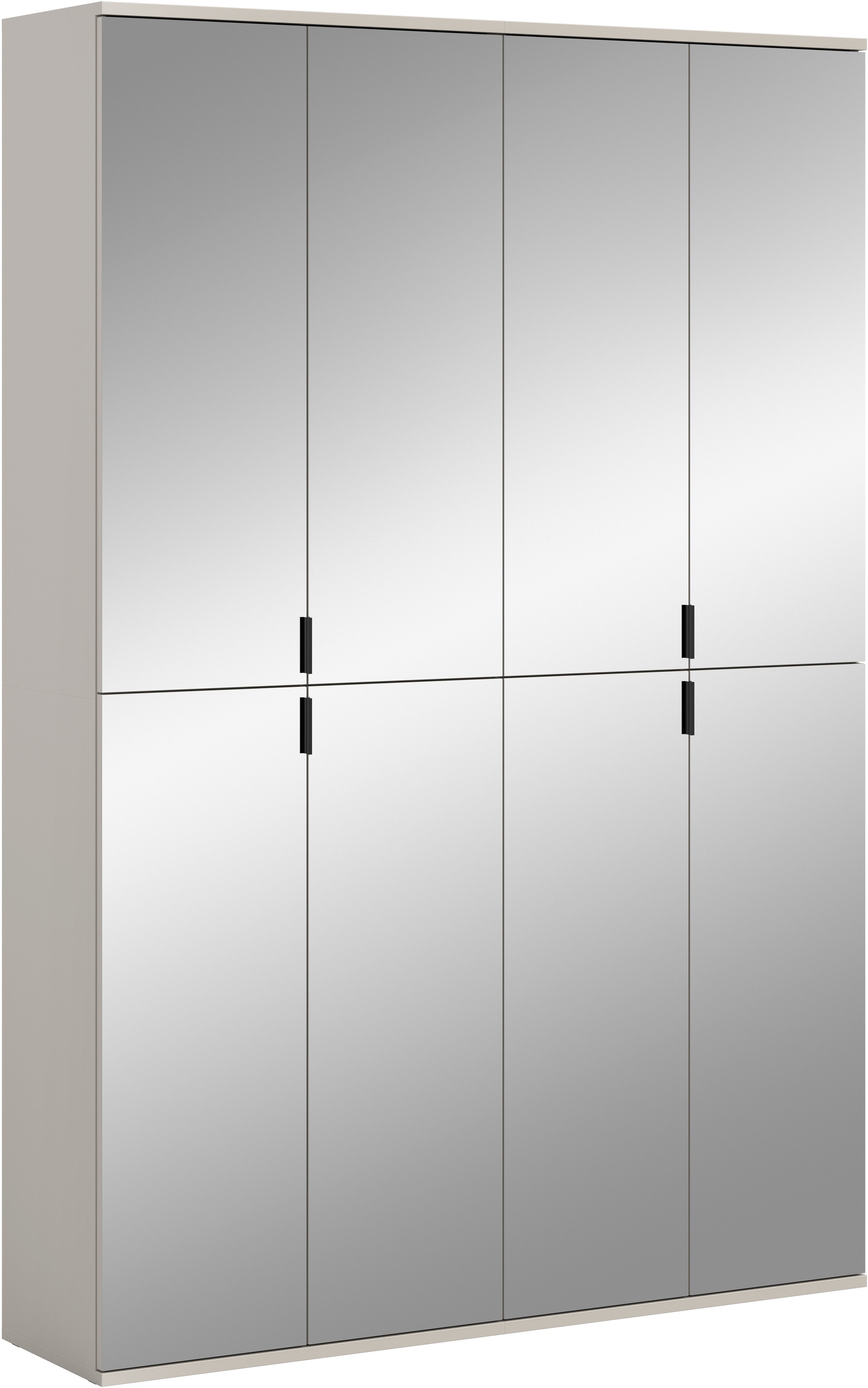 Home affaire Garderoben-Set "TRONDHEIM, 2-teilig, Breite 122cm, individuell platzier- & erweiterbar" Set, bestehend aus: 2x Garderobenschrank breit, 2 Stk. tlg.