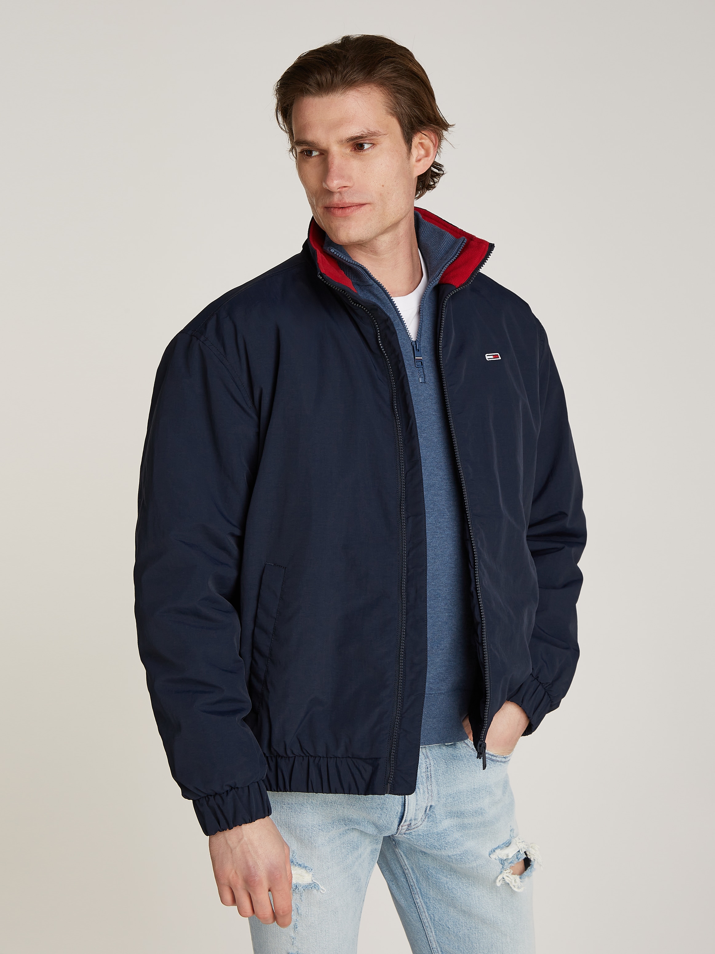 Blouson »TJM ESSENTIAL PADDED JACKET EXT«, mit Stehkragen