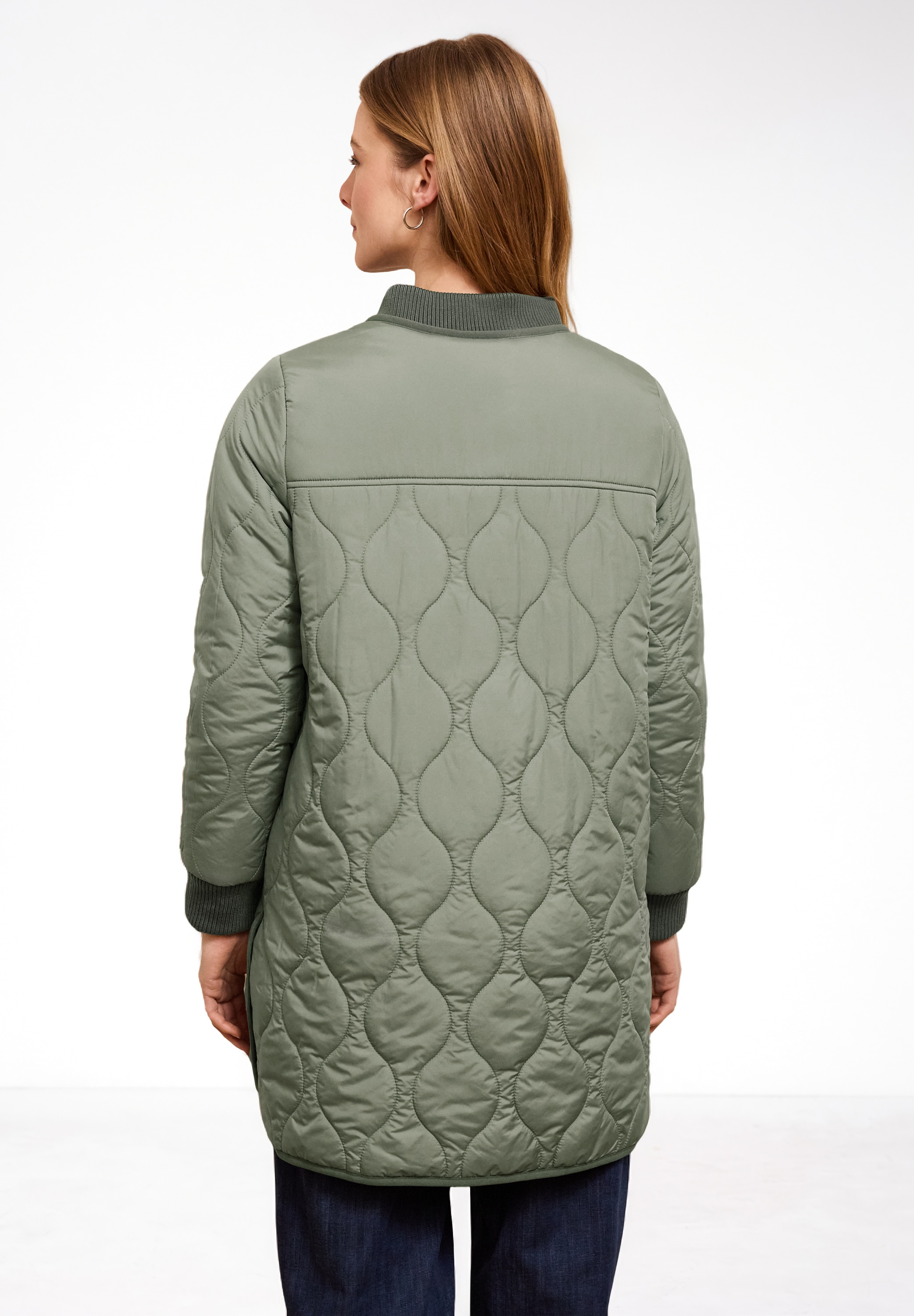 STREET ONE STUDIO Steppjacke ohne Kapuze mit moderner Steppung