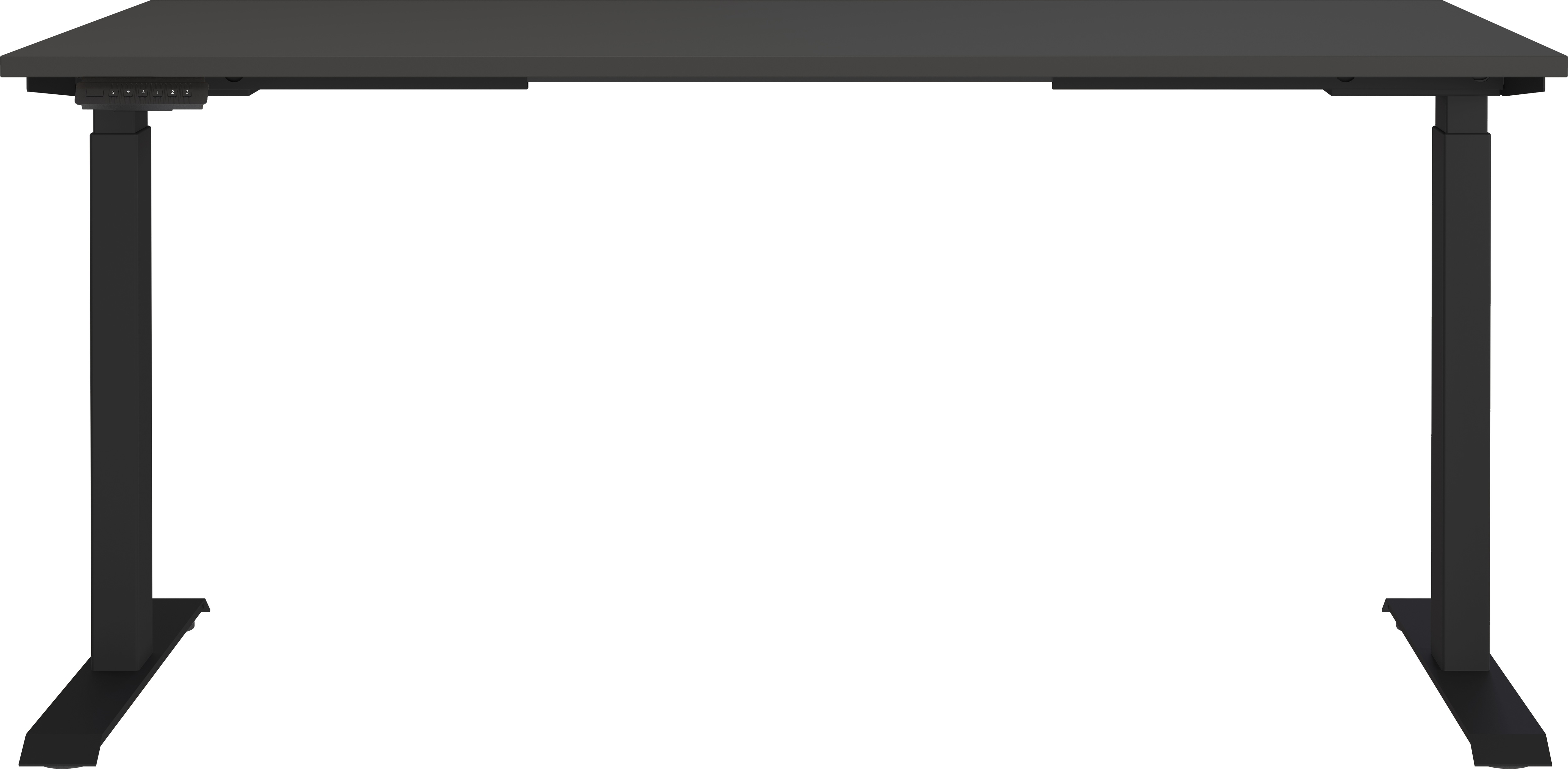 Thumbnail - GERMANIA Büromöbel-Set "Mailand, inkl. Schreibtisch (elektr. höhenverstellbar) & Rollcontainer" 2 Stk. tlg. Breitenvaria...