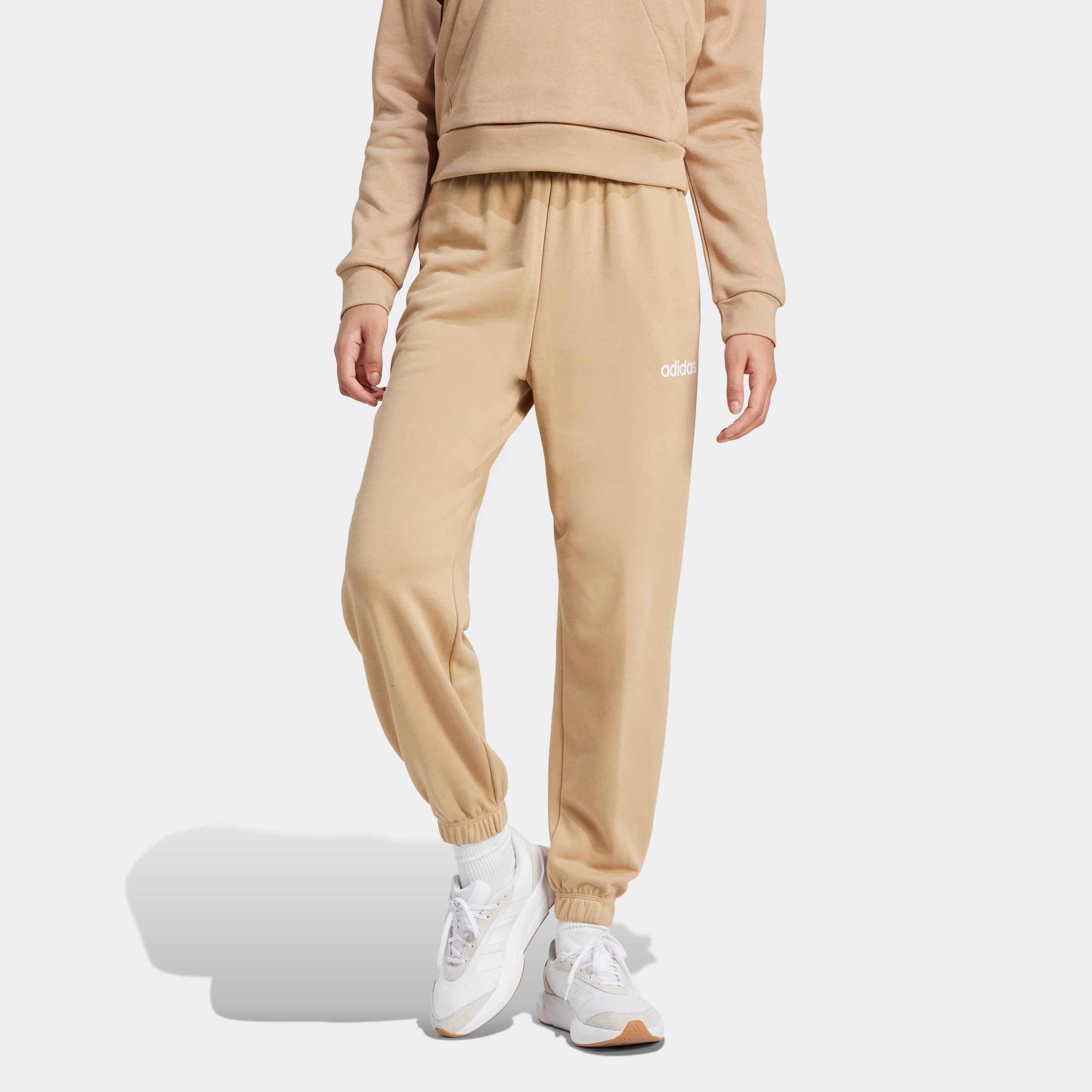 adidas Sportswear Sporthose "ESSENTIALS LINEAR FRENCH TERRY CUFFED" Locker günstig online kaufen