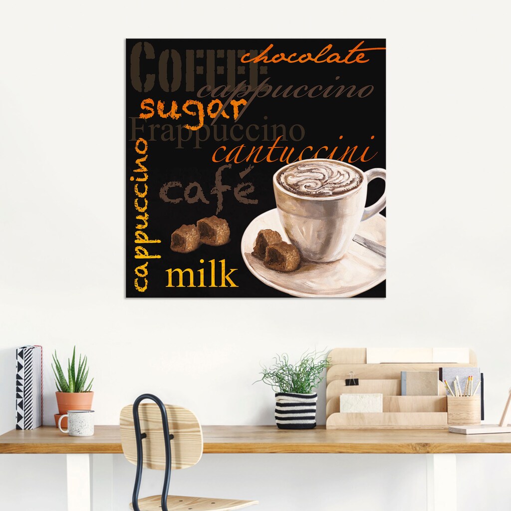 Artland Wandbild »Kaffee«, Kaffee Bilder, (1 St.)