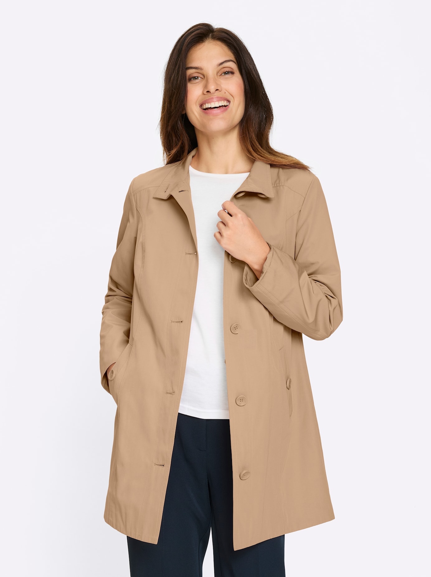 Classic Basics Langjacke ohne Kapuze günstig online kaufen
