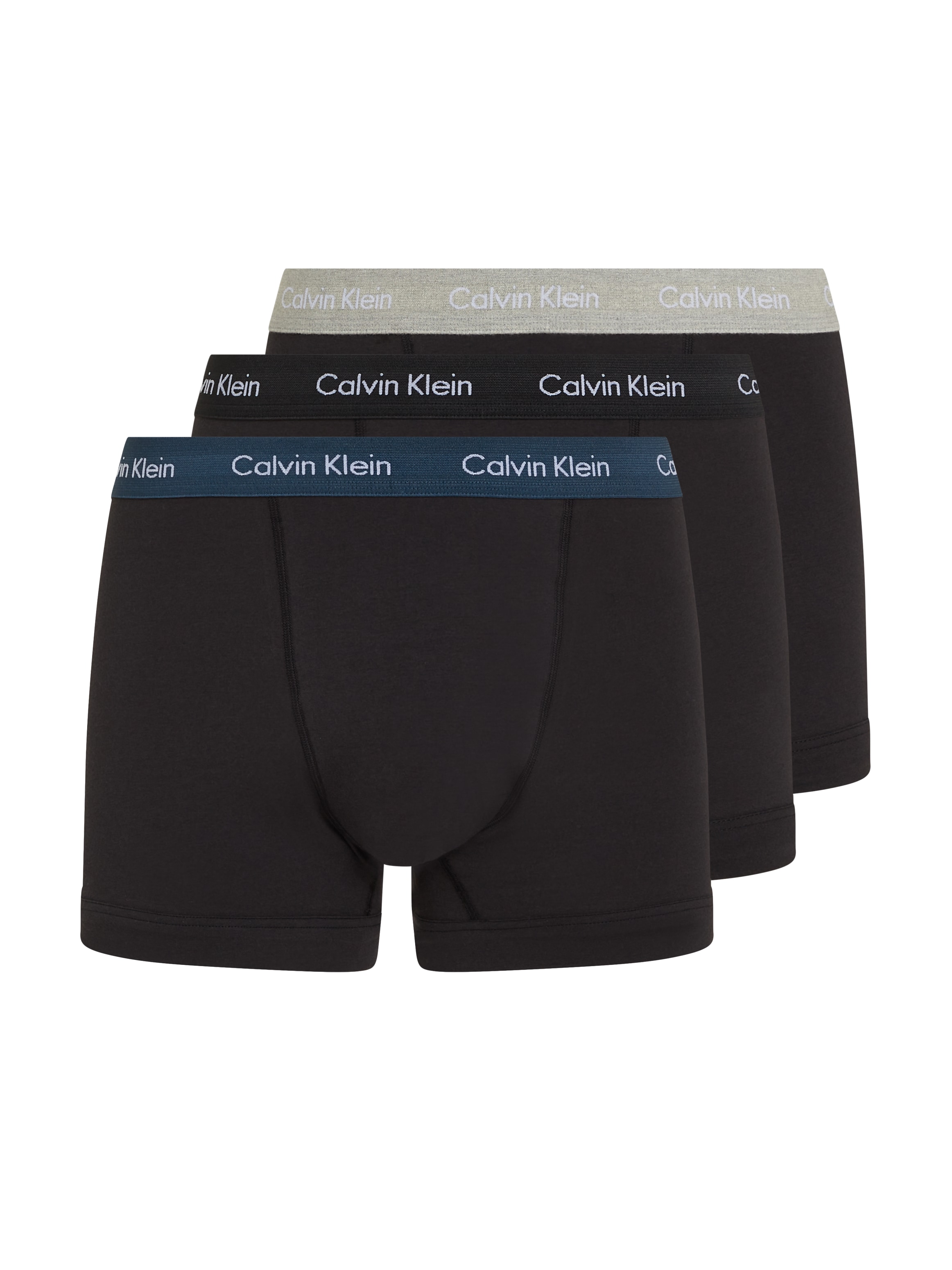 Calvin Klein Underwear Trunk "TRUNK 3PK", (Packung, 3 St.), mit Calvin Klein Logo-Elastikbund (3 Stück)