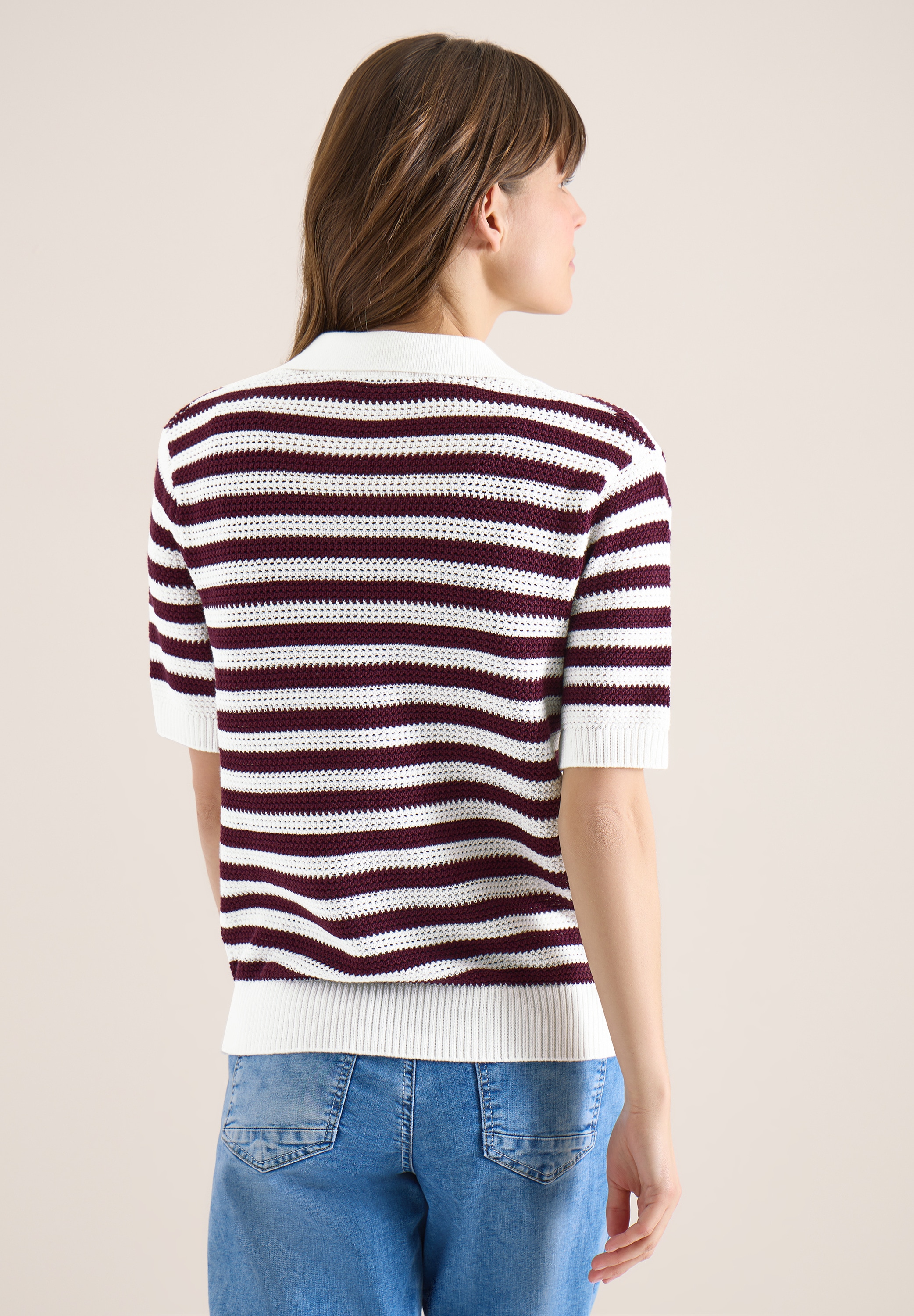 Cecil Poloshirt aus reiner Baumwolle