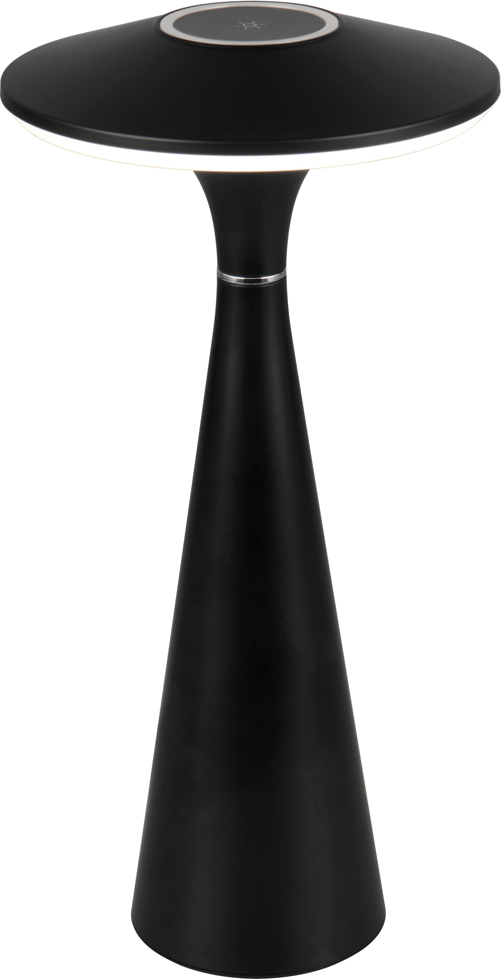 REALITY Leuchten LED Tischleuchte »TORREZ« LED-Board 1 Stk. warmweiß - kaltweiß in-Outdoor Akku Tischlampe mit USB-C, dimmbar, Lichtfarbe einstellbar