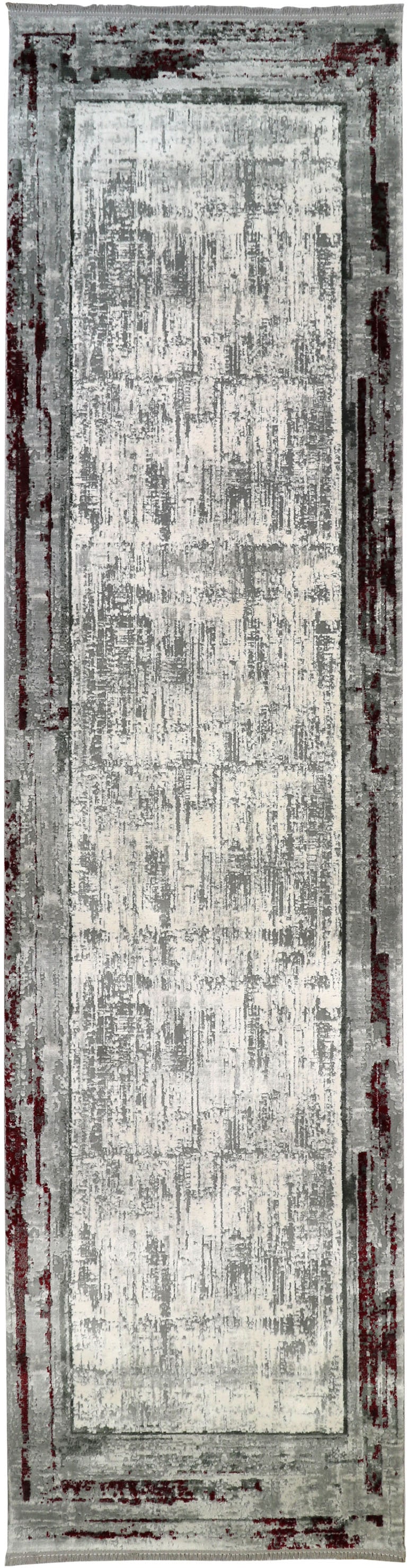 RESITAL The Voice of Carpet Läufer »Combo 5001«, rechteckig, Teppich-Läufer, modernes Design, mit Bordüre & Fransen, Diele, Flur