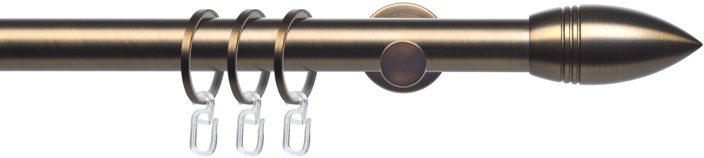 Liedeco Gardinenstange "CELBULLE01SG1L" Ø 25 mm 1 läufig-läufig Fixmaß 1-lä günstig online kaufen