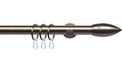 Gardinenstange »CELBULLE01SG1L«, 1 läufig-läufig, Fixmaß, 1-läufig im Fixmaß Ø 25 mm