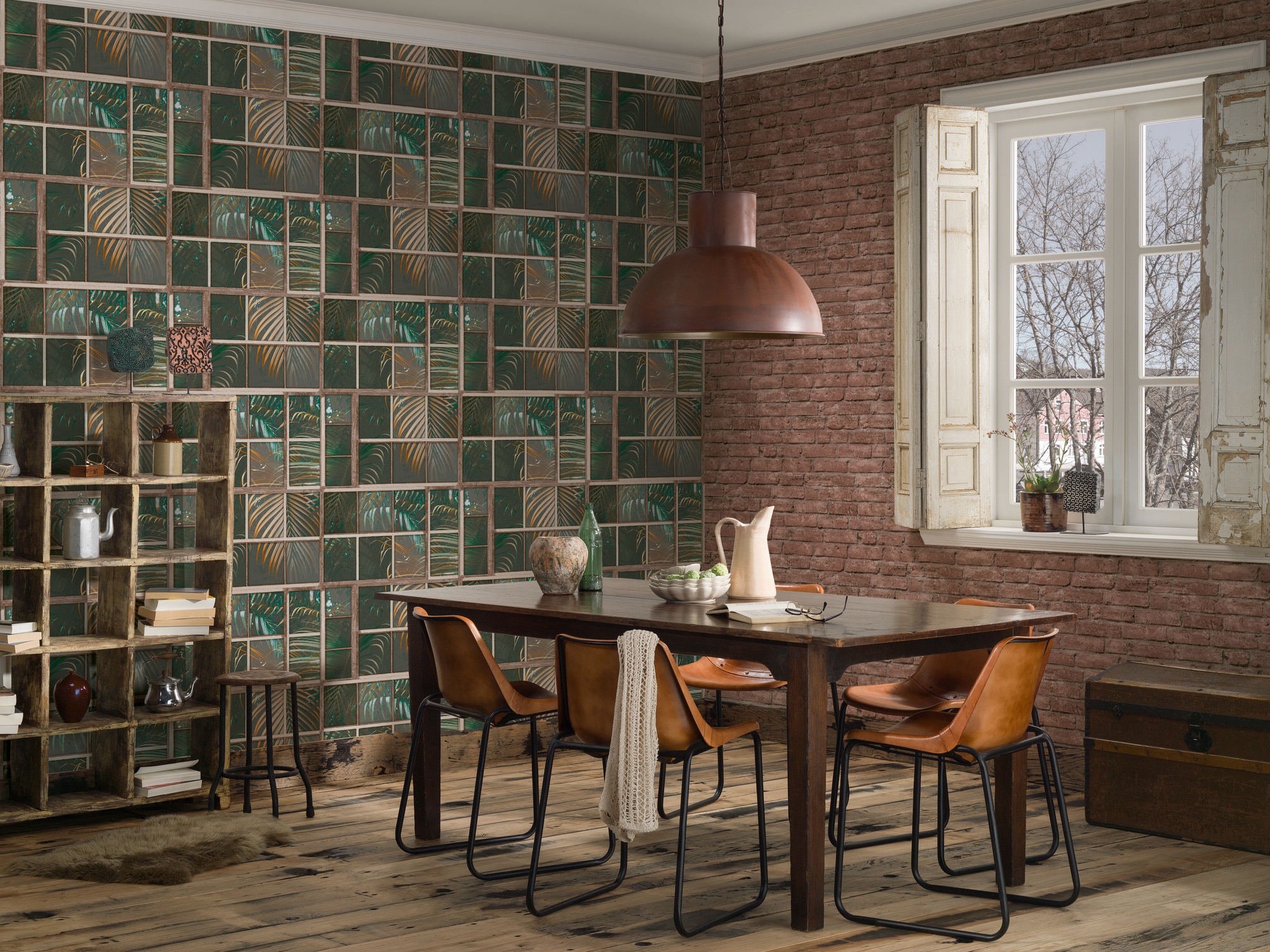 living walls Vliestapete »Elements«, Steinoptik-gemustert-Motiv, Steintapete Tapete Steinoptik Tapeten Wohnzimmer Schlafzimmer Küche
