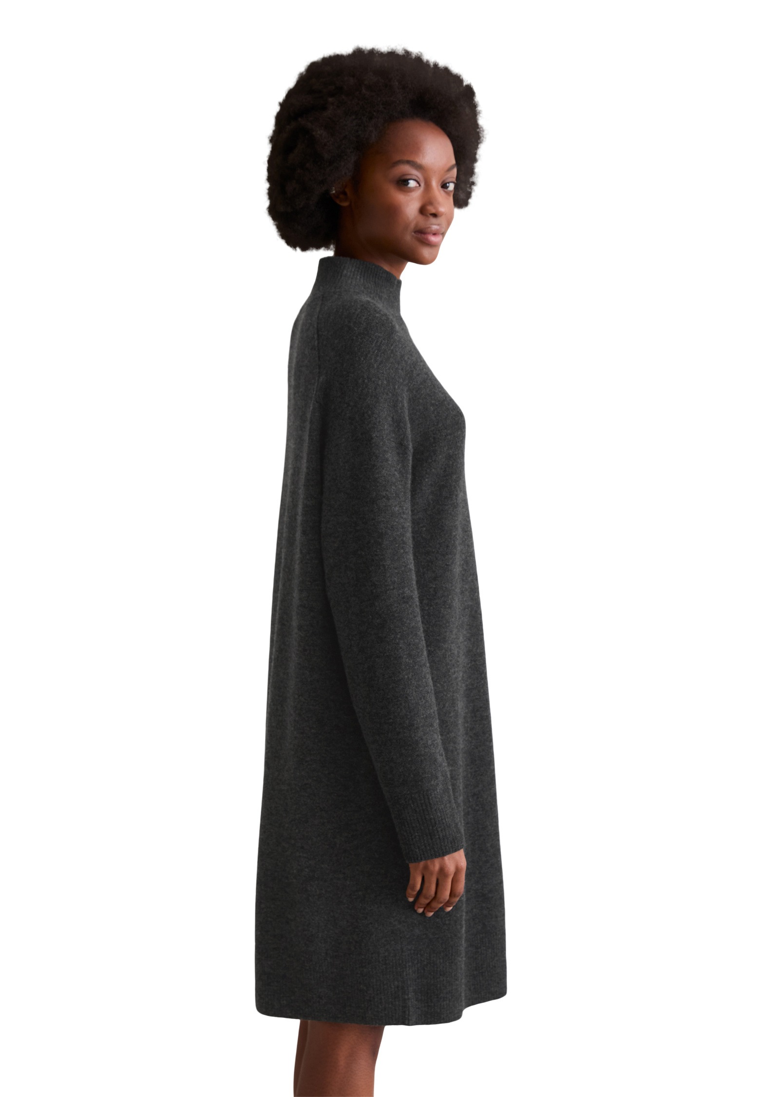 Marc OPolo DENIM Strickkleid "aus Soft Wool Stretch" günstig online kaufen