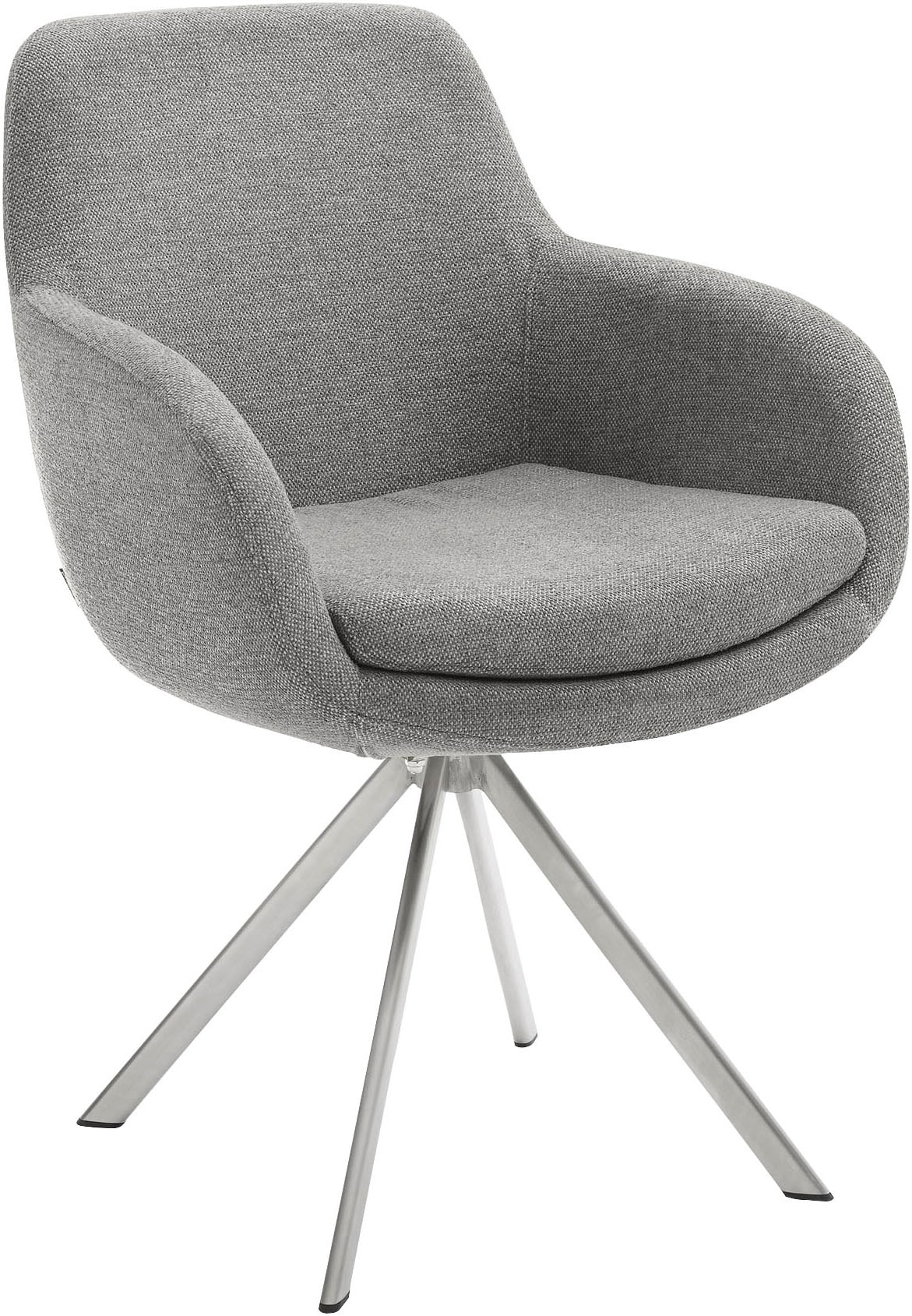 Musterring Esszimmerstuhl "Tavia", (Set), 2 St., Chenille, Stativgestell Ed günstig online kaufen