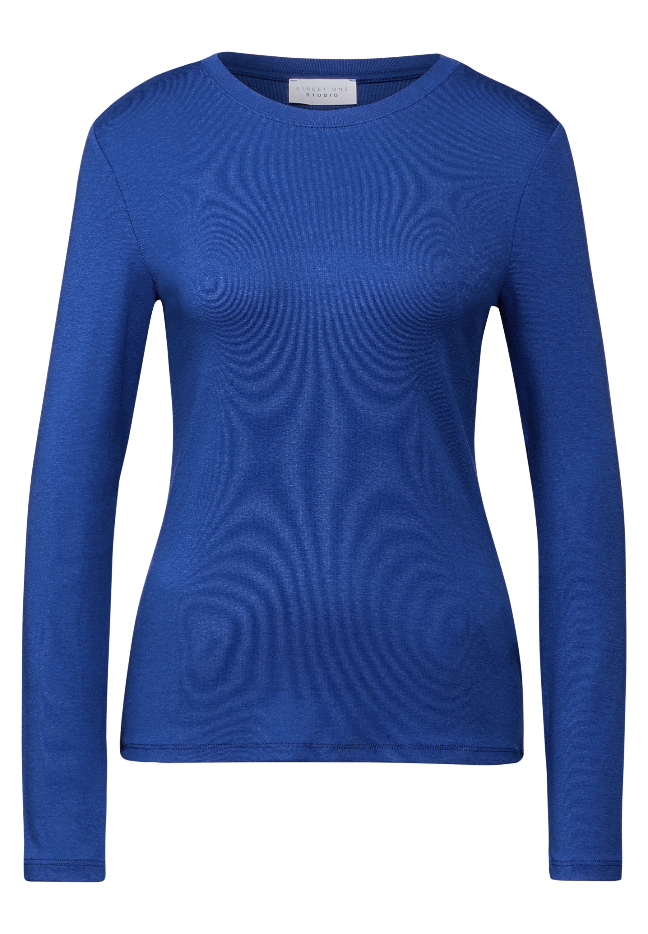 STREET ONE STUDIO Langarmshirt, im soften Baumwoll-Mix