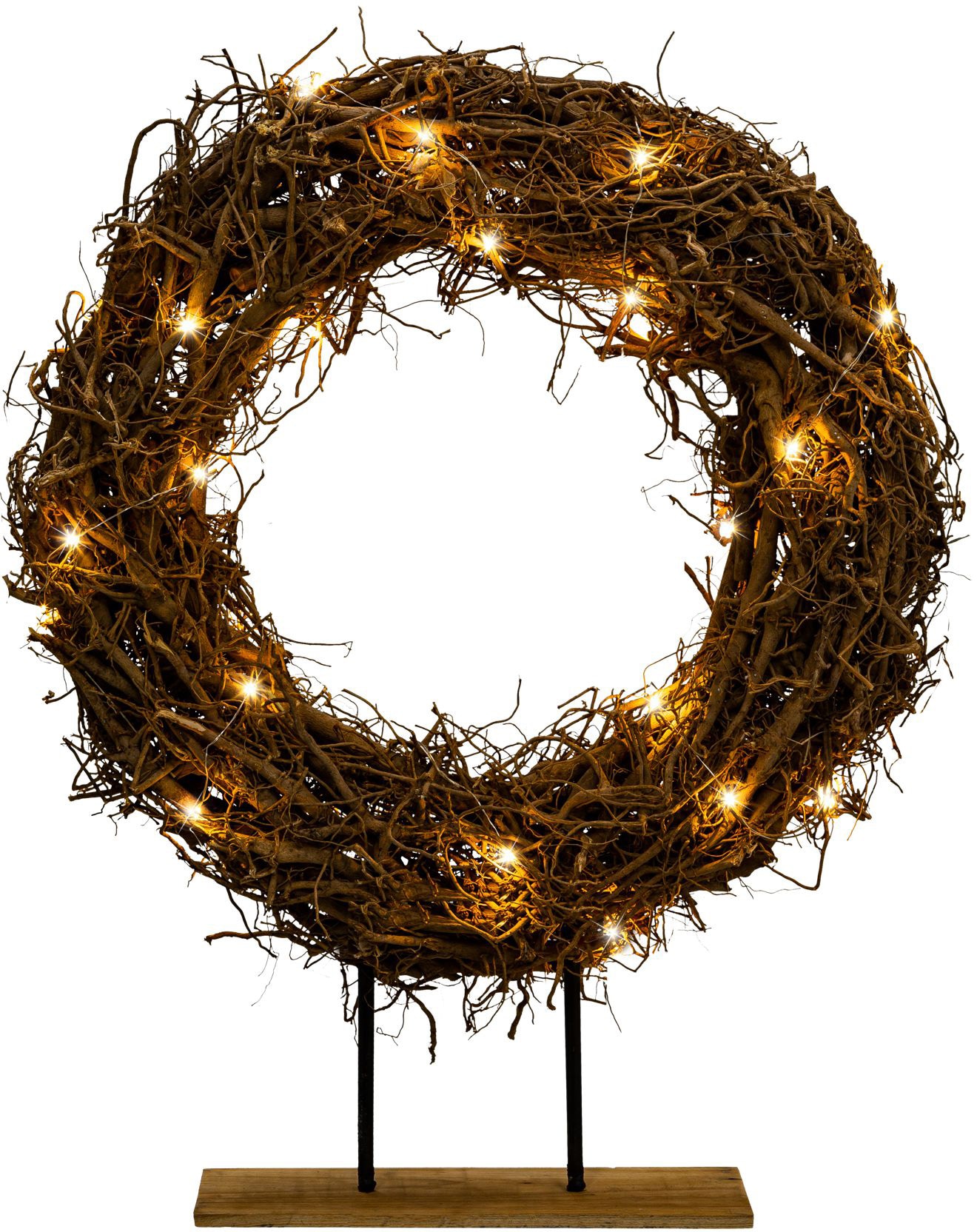 Creativ light Dekokranz »Weihnachtsdeko«, 40 LED