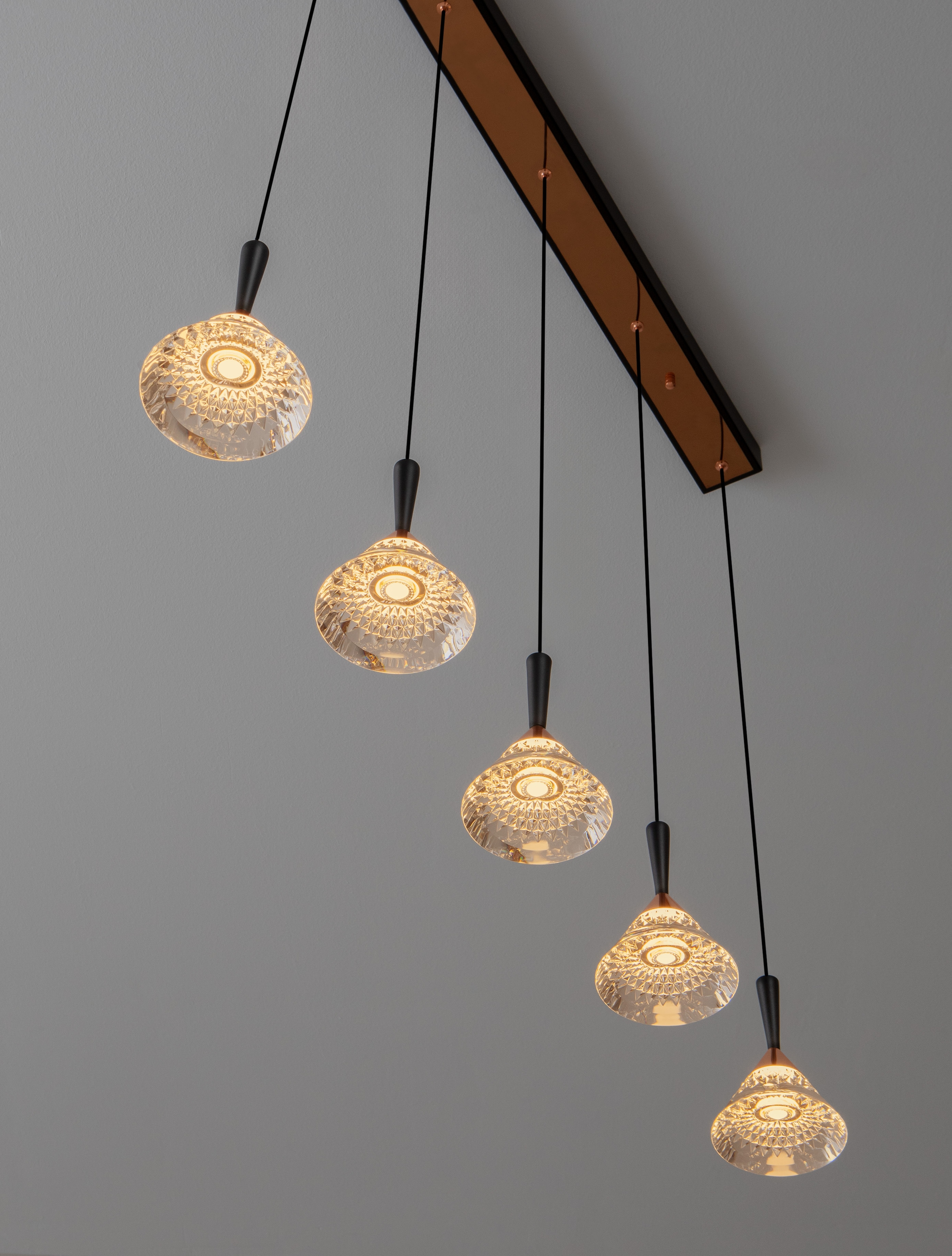 Nova Luce Pendelleuchte »PALUZ« LED-Modul 1 Stk. Warmweiß