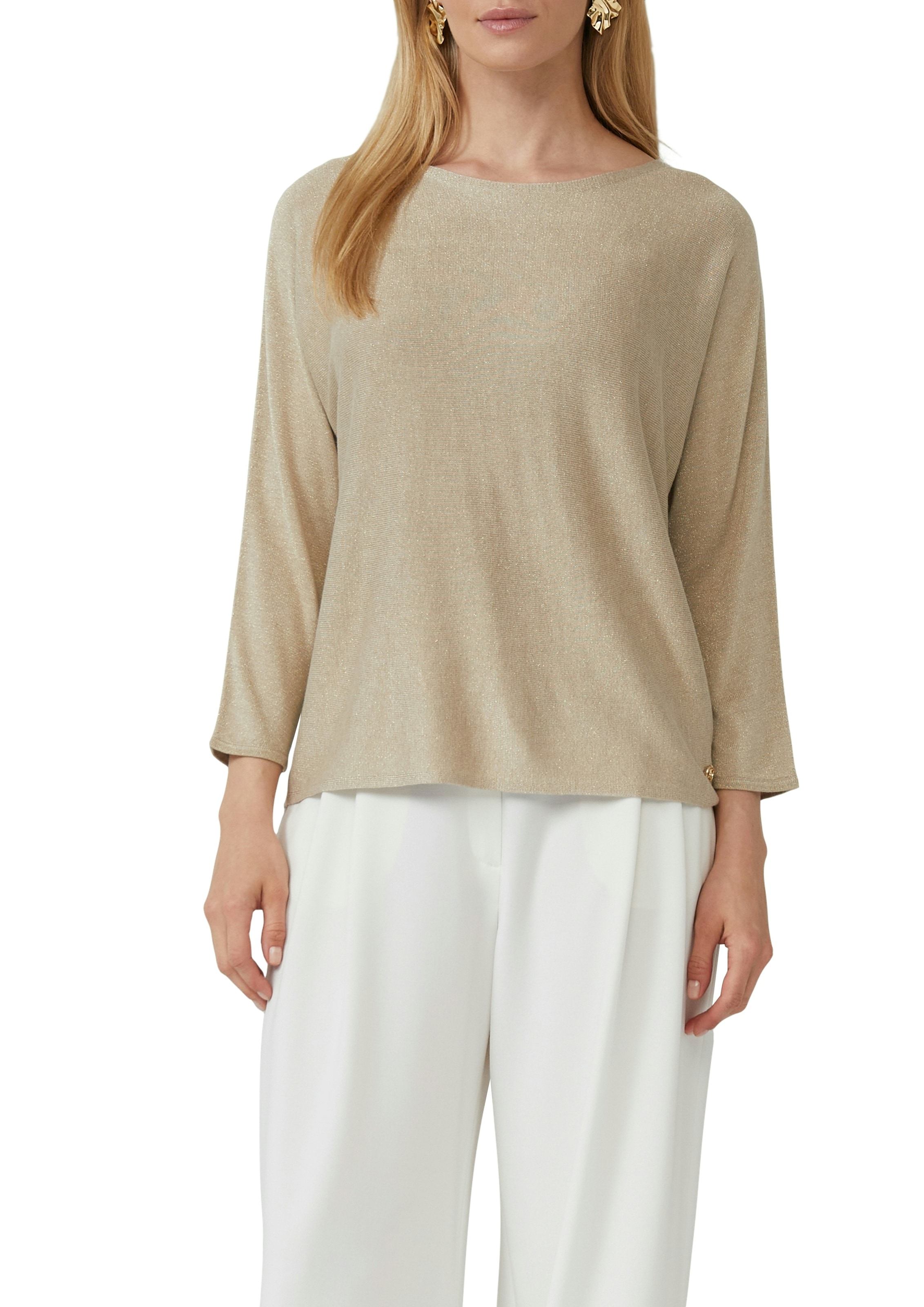 s.Oliver BLACK LABEL Strickpullover mit Glitzergarn