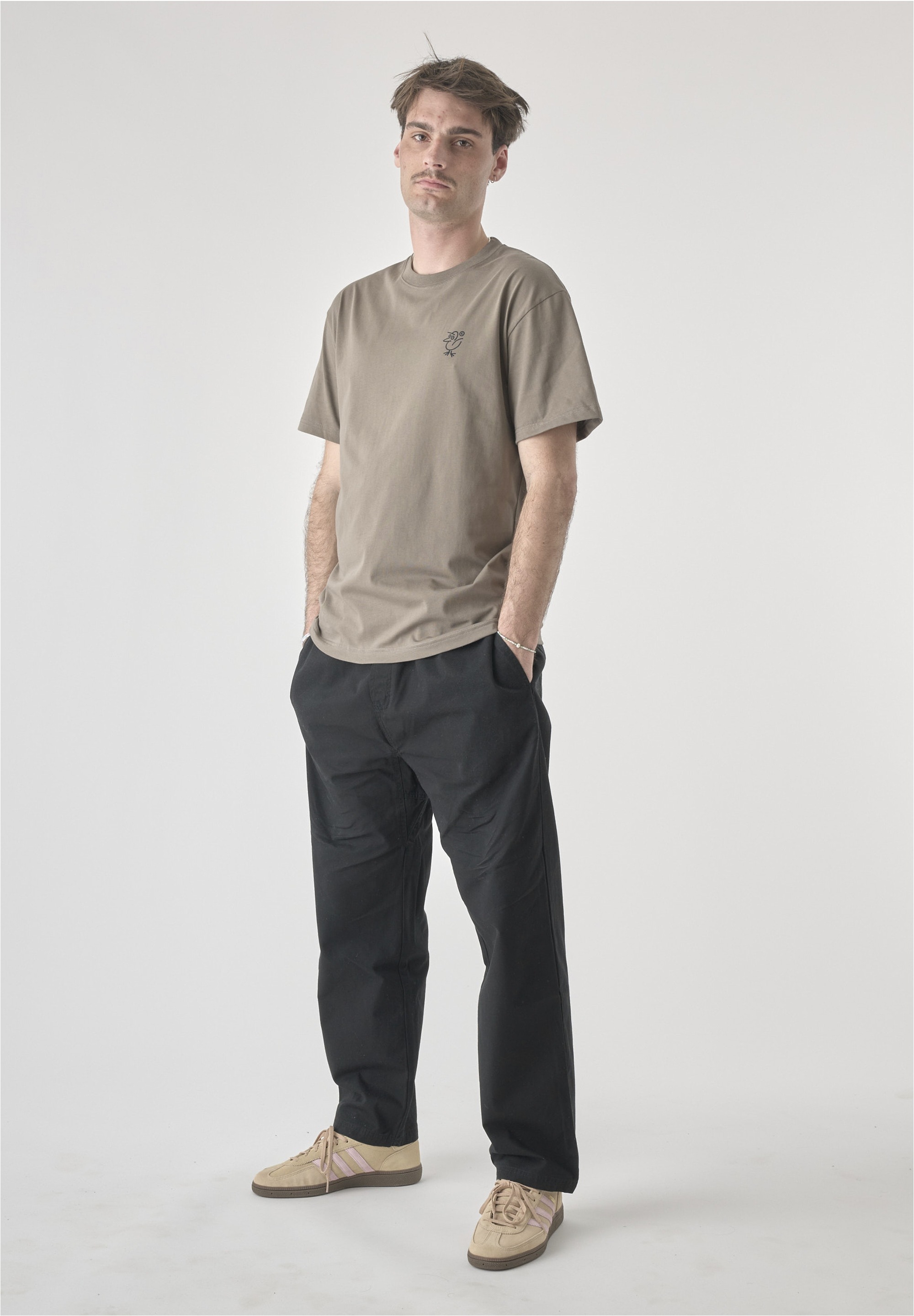 Cleptomanicx T-Shirt »Sketch Gull«, mit lockerem Schnitt