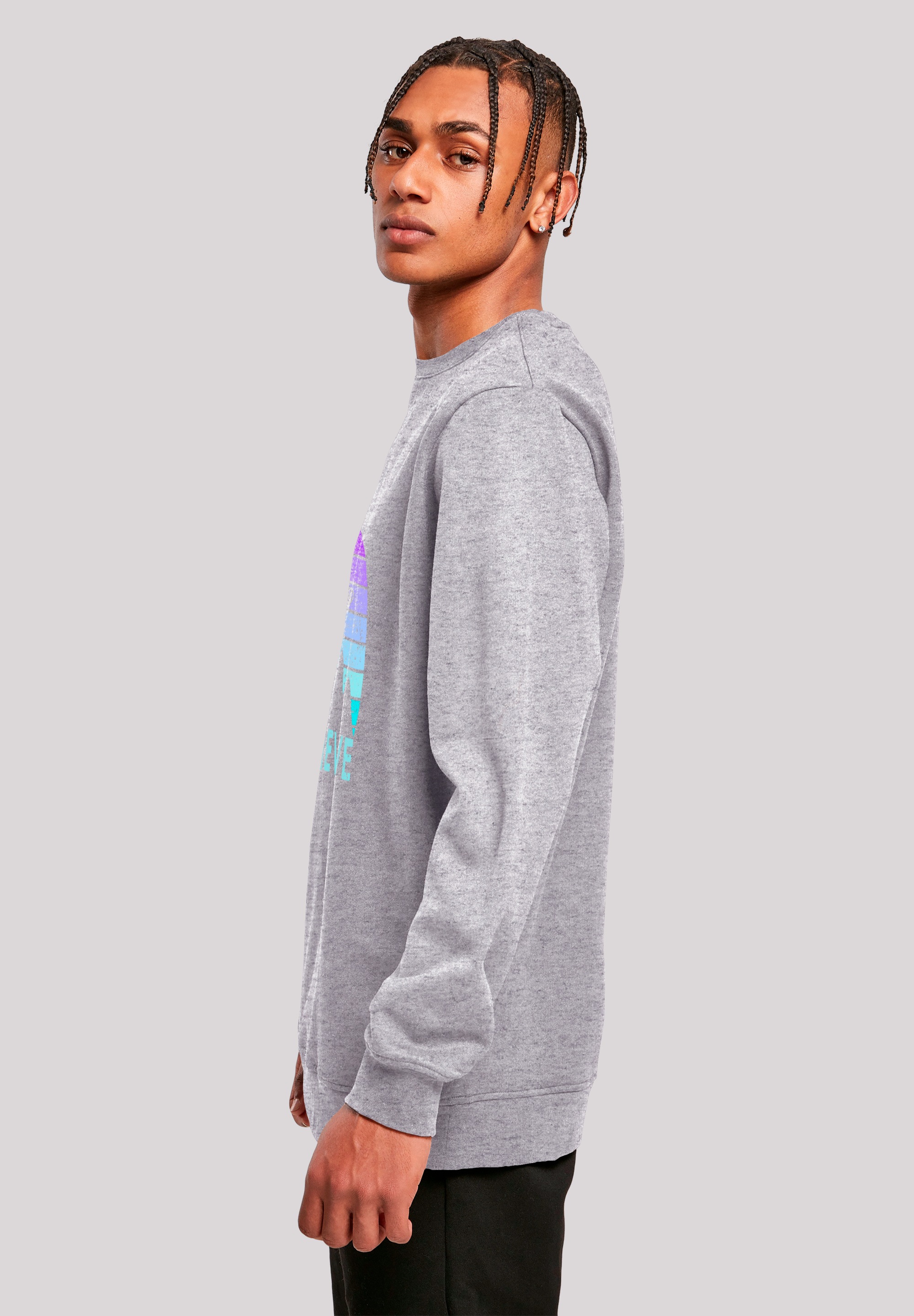 F4NT4STIC Sweatshirt »I BELIEVE UFO Alien Raumschiff Retro«, Premium Qualität
