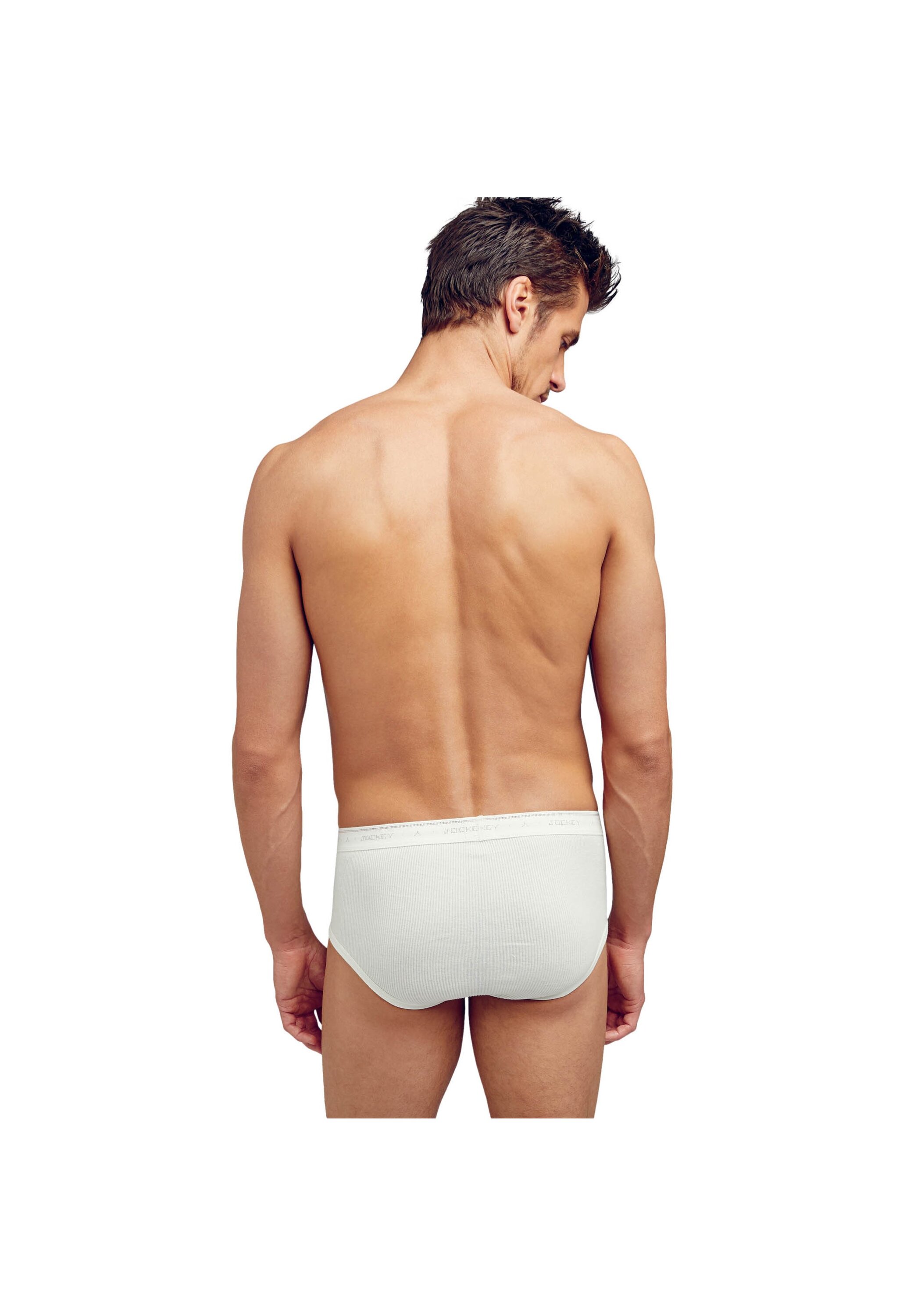 Thumbnail - Jockey Slip "Slip Classic Cotton Rib Y-Front Sport Brief 2P 2er Pack"