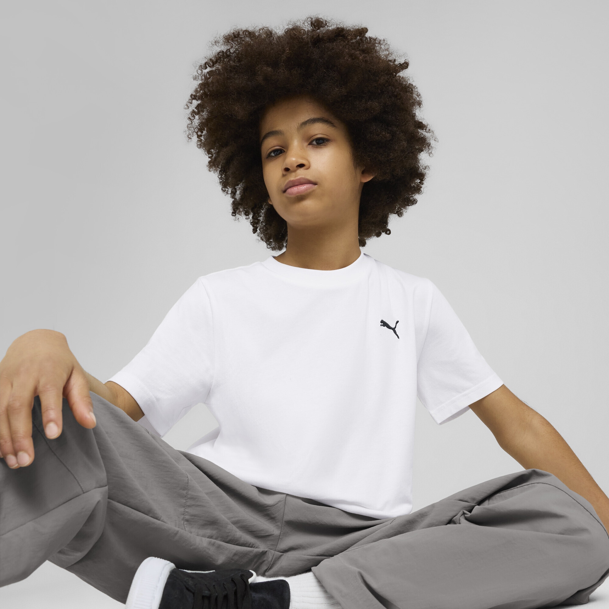 PUMA T-Shirt »WARDROBE ESS T-Shirt Jungen«