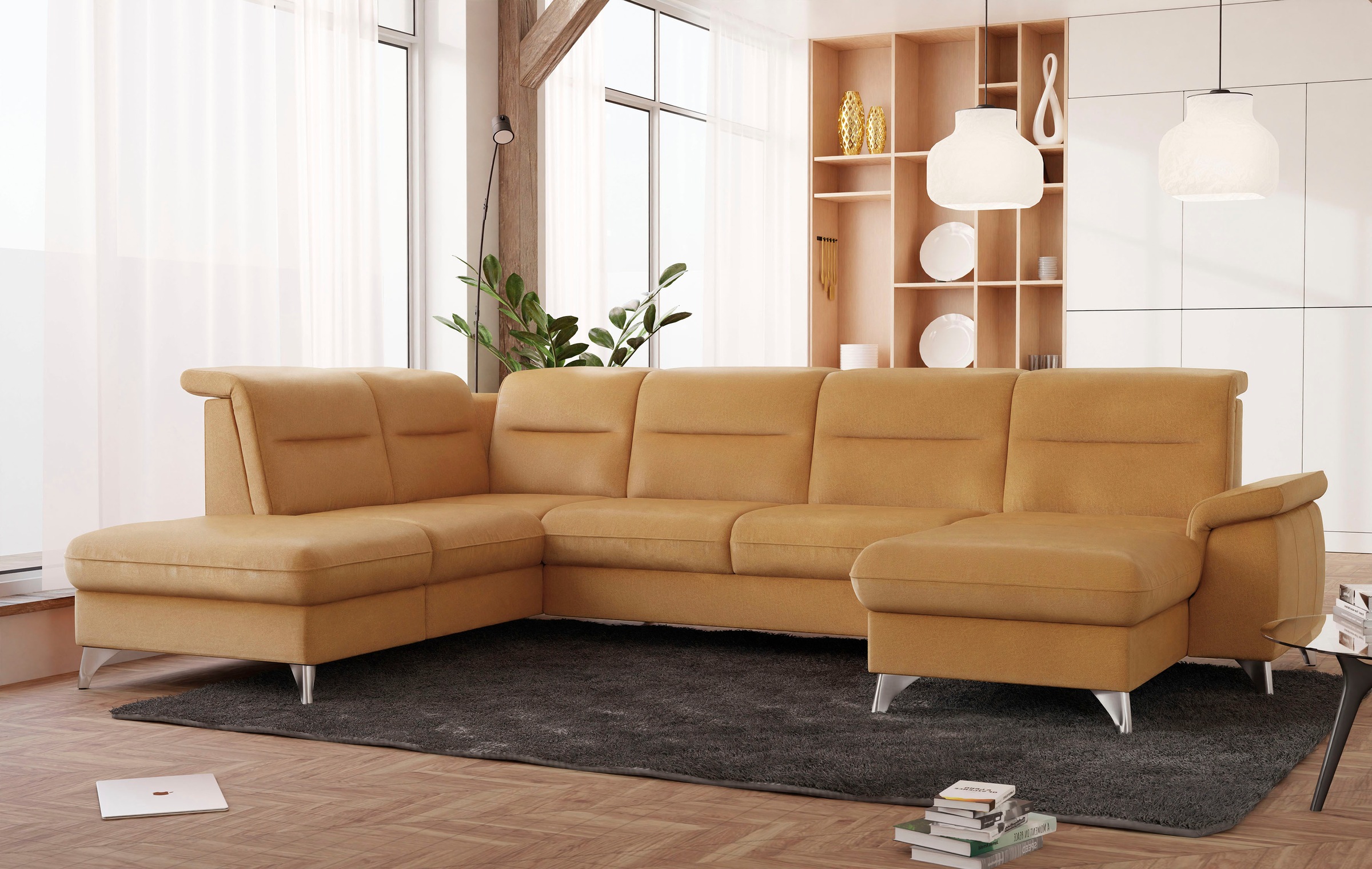 sit&more "Astoria U-Form" wahlweise mit motorischer Relaxfunktion günstig online kaufen