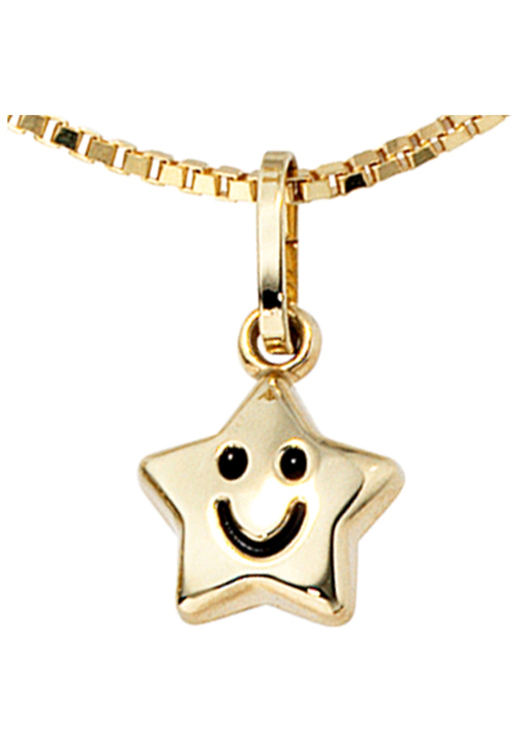 JOBO Stern Star Pendant Yellow Gold 333 3
