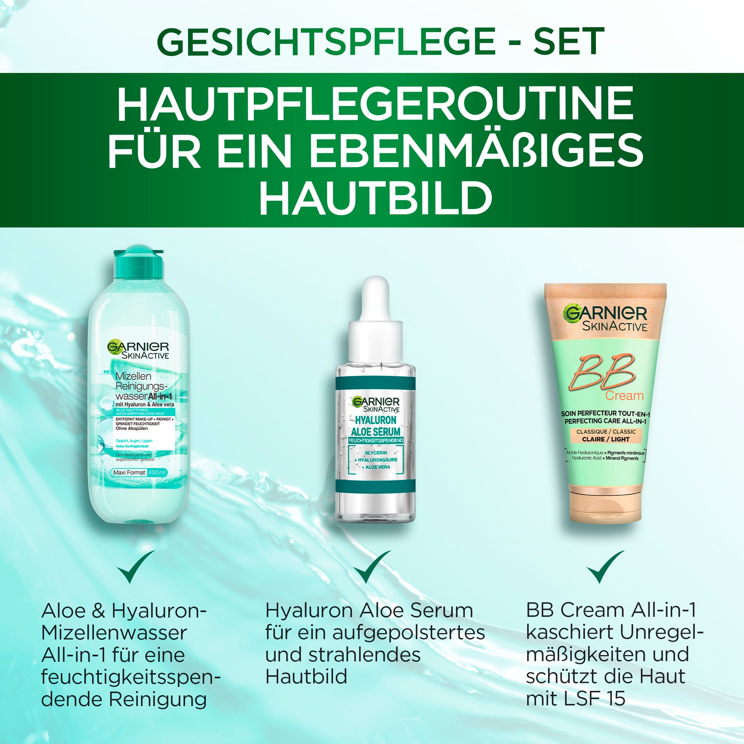 GARNIER Pflege-Set »BB Cream und Aloe Coffret«