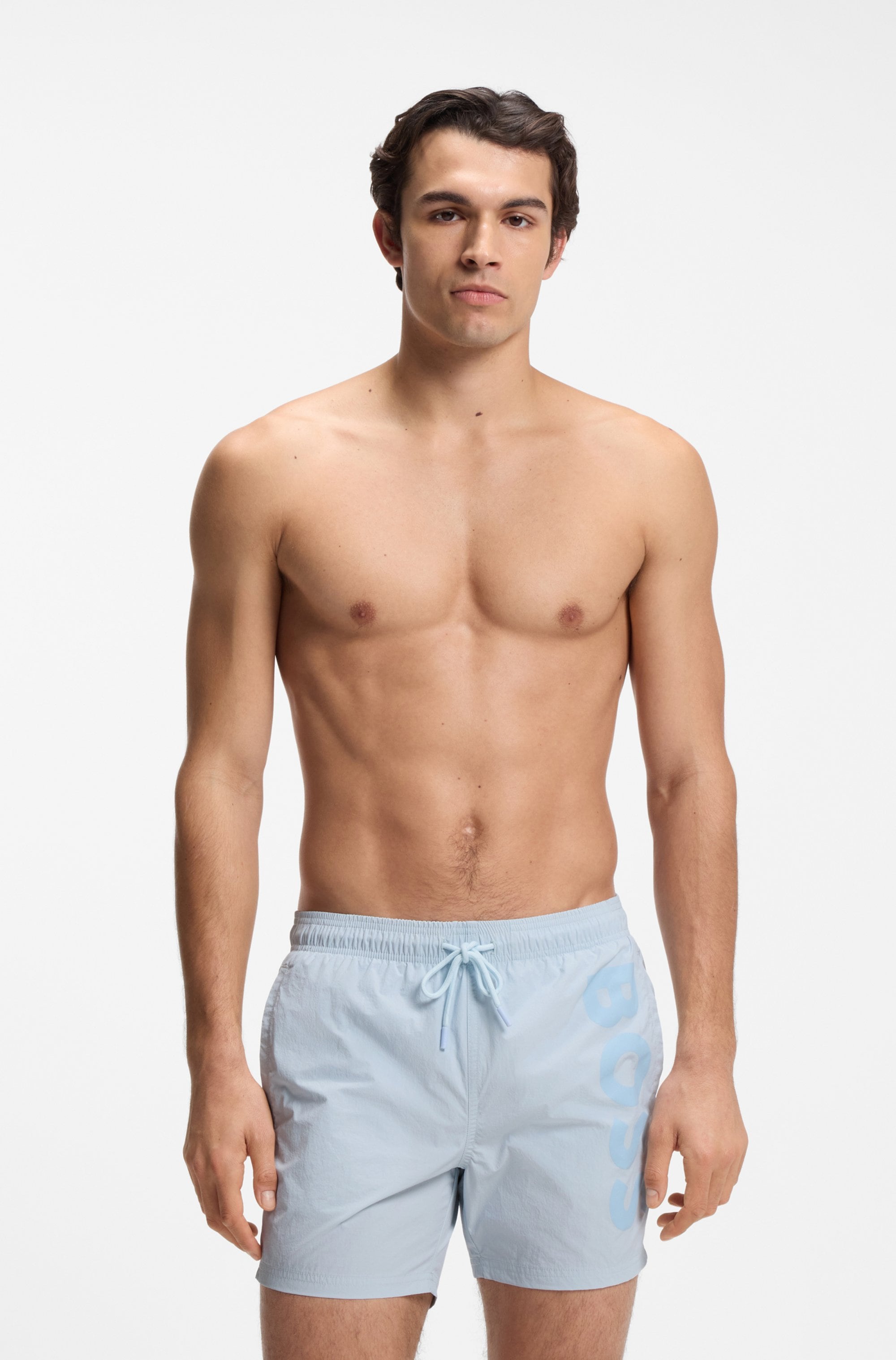 BOSS Badeshorts "Octopus" Mit BOSS Logoschriftzug, elastischer Taillenbund mit Kordel