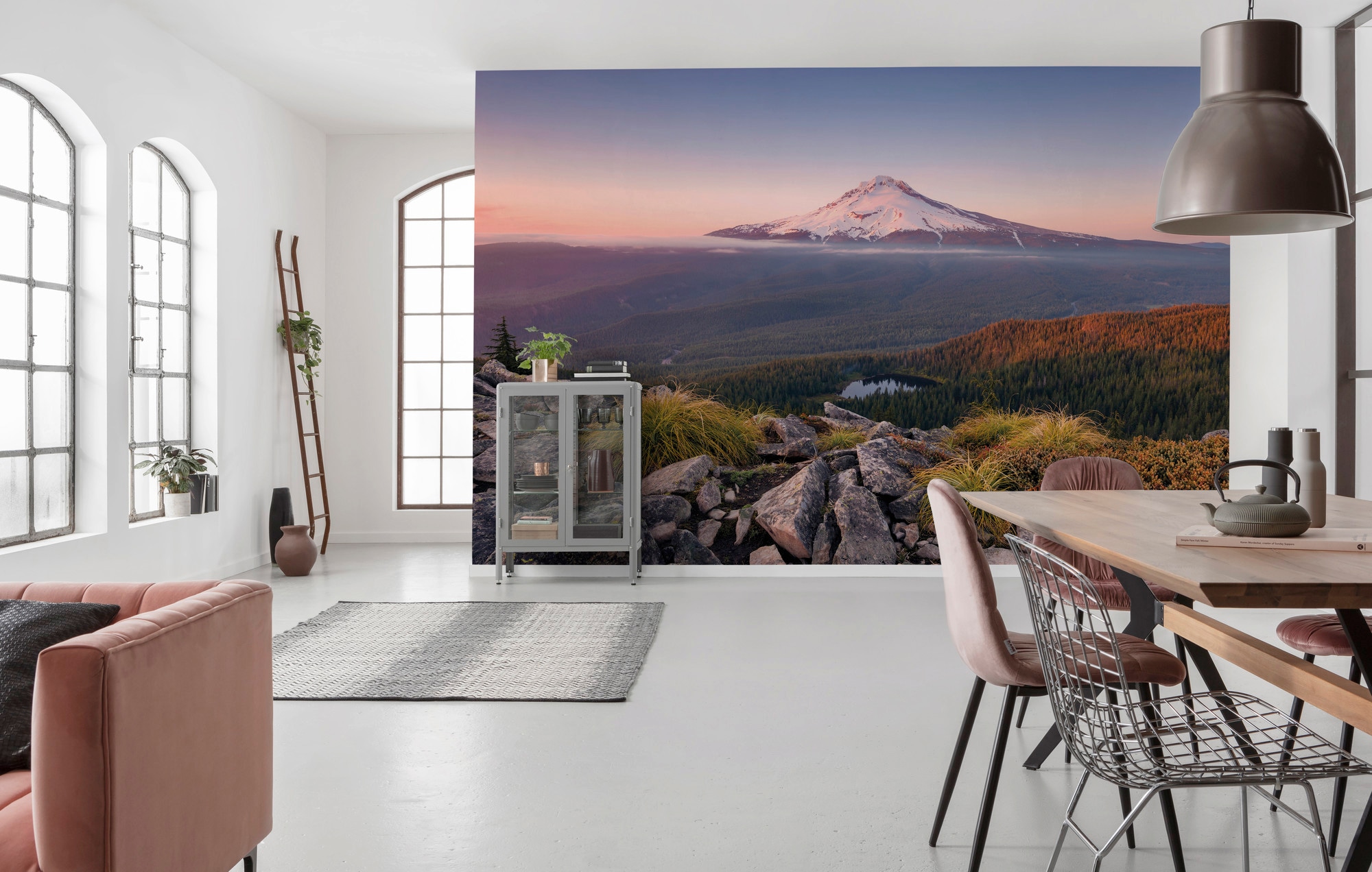 Komar Vliestapete »Digitaldruck Vlies - Kingdom of a Mountain - Größe 450 x 280 cm«, bedruckt, Wohnzimmer, Schlafzimmer
