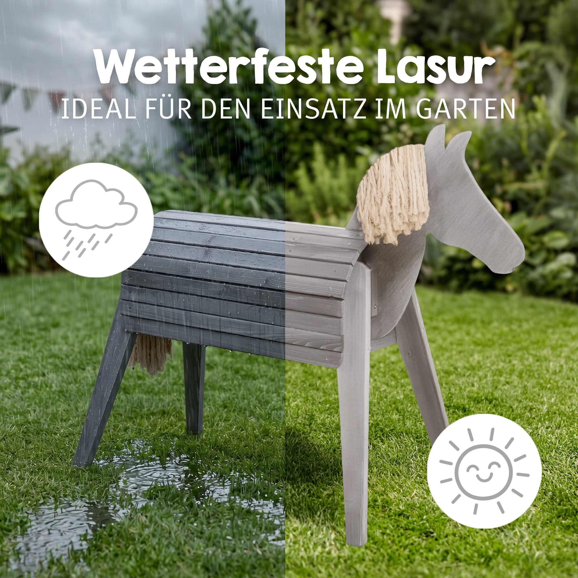 roba® Holzpferd »Spielpferd«
