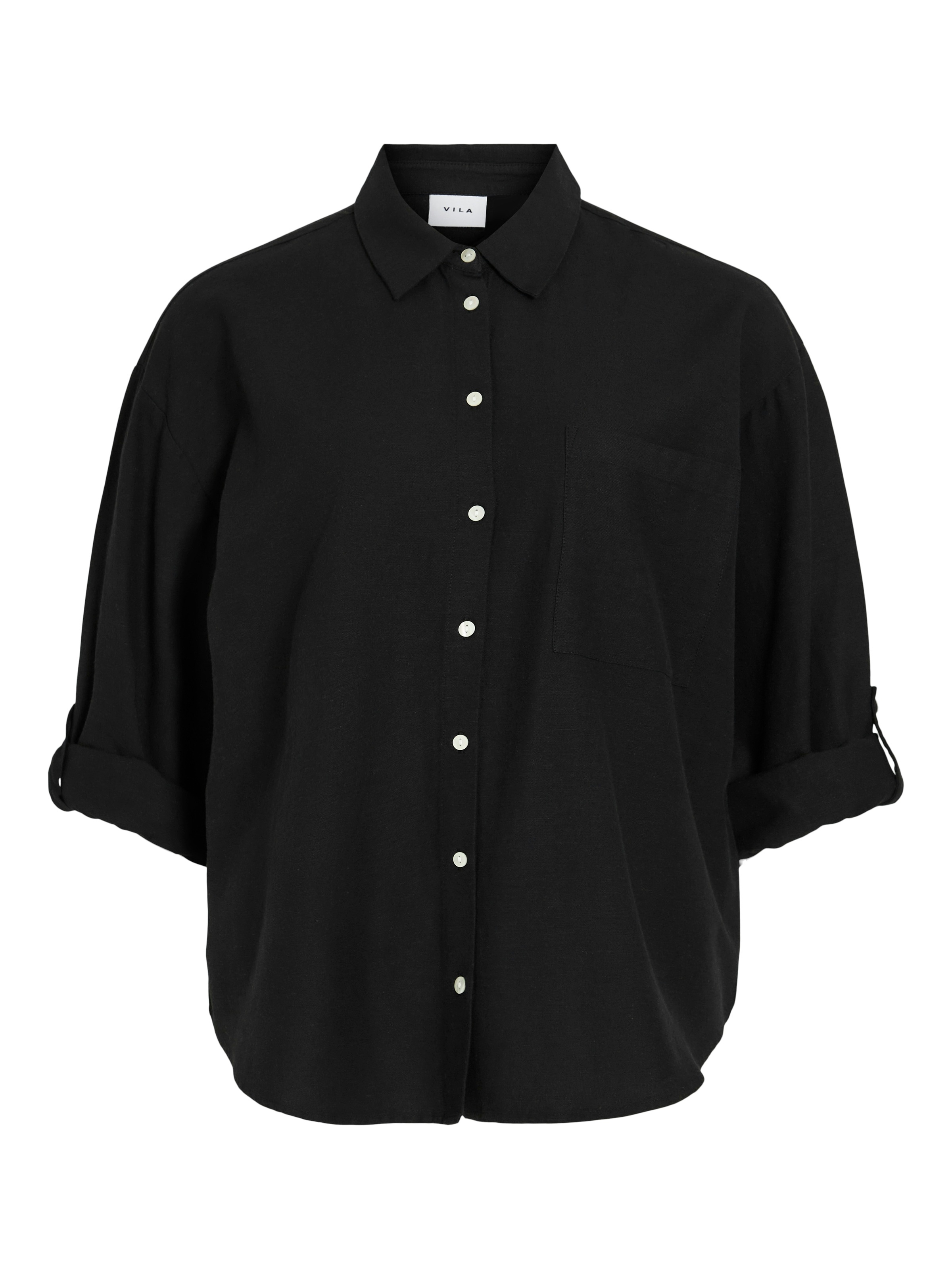 Vila Langarmbluse "VIPRISILLA L/S LOOSE SHIRT - NOOS" günstig online kaufen