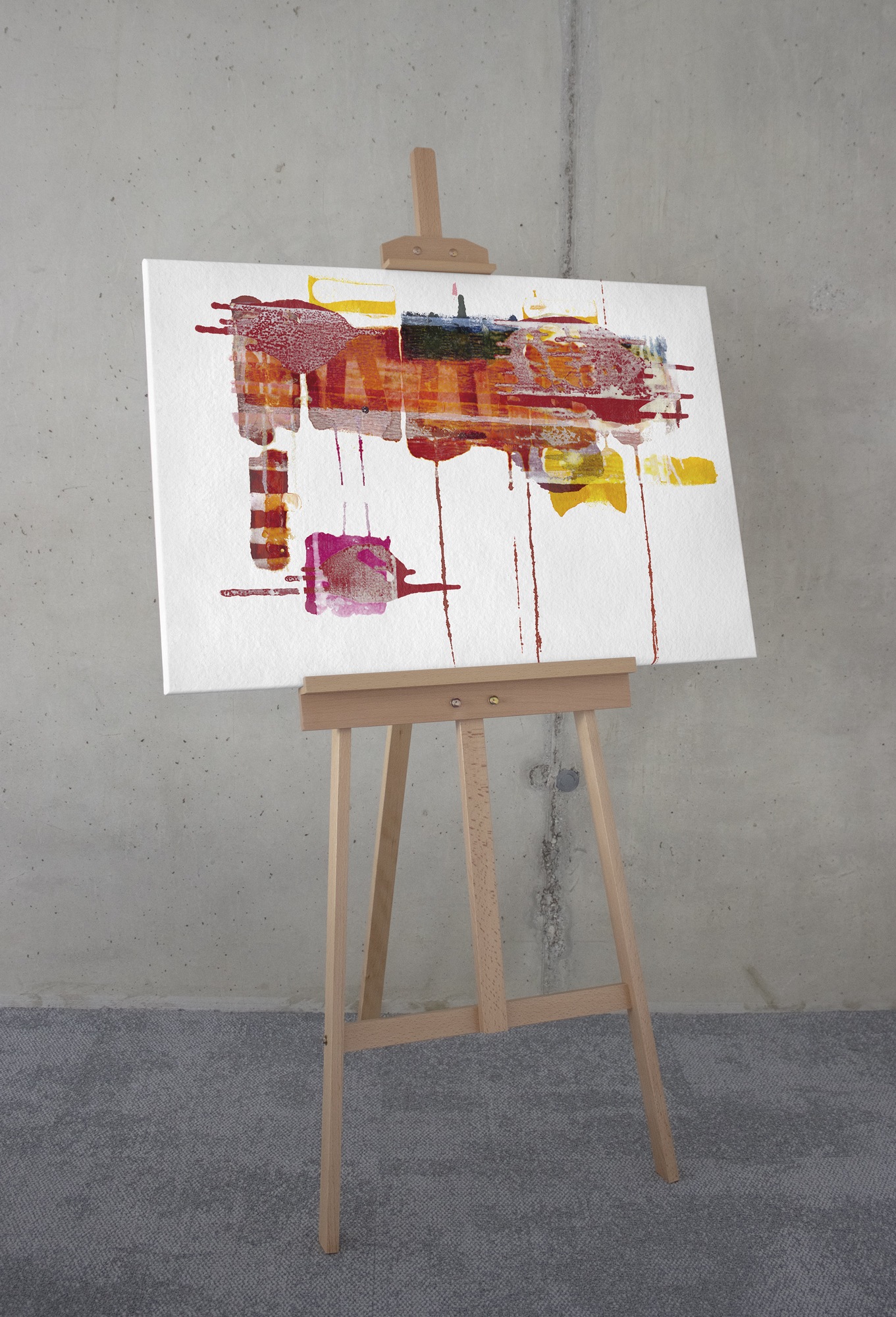 Komar Leinwandbild »Ruby Red - Größe 60 x 90 cm«, Natur, (1 St.), Keilrahmenbild mi Echtholzrahmen