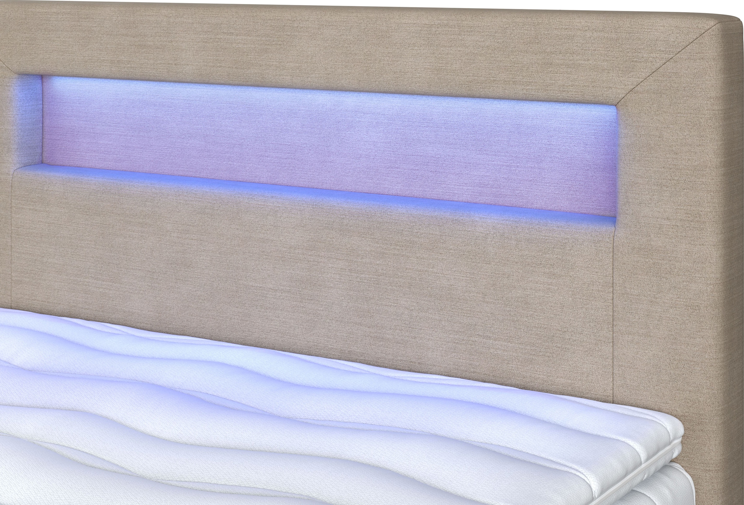 COTTA Boxbett »Kelly«, ausgestattet mit LED-Licht, inkl. Bettkasten