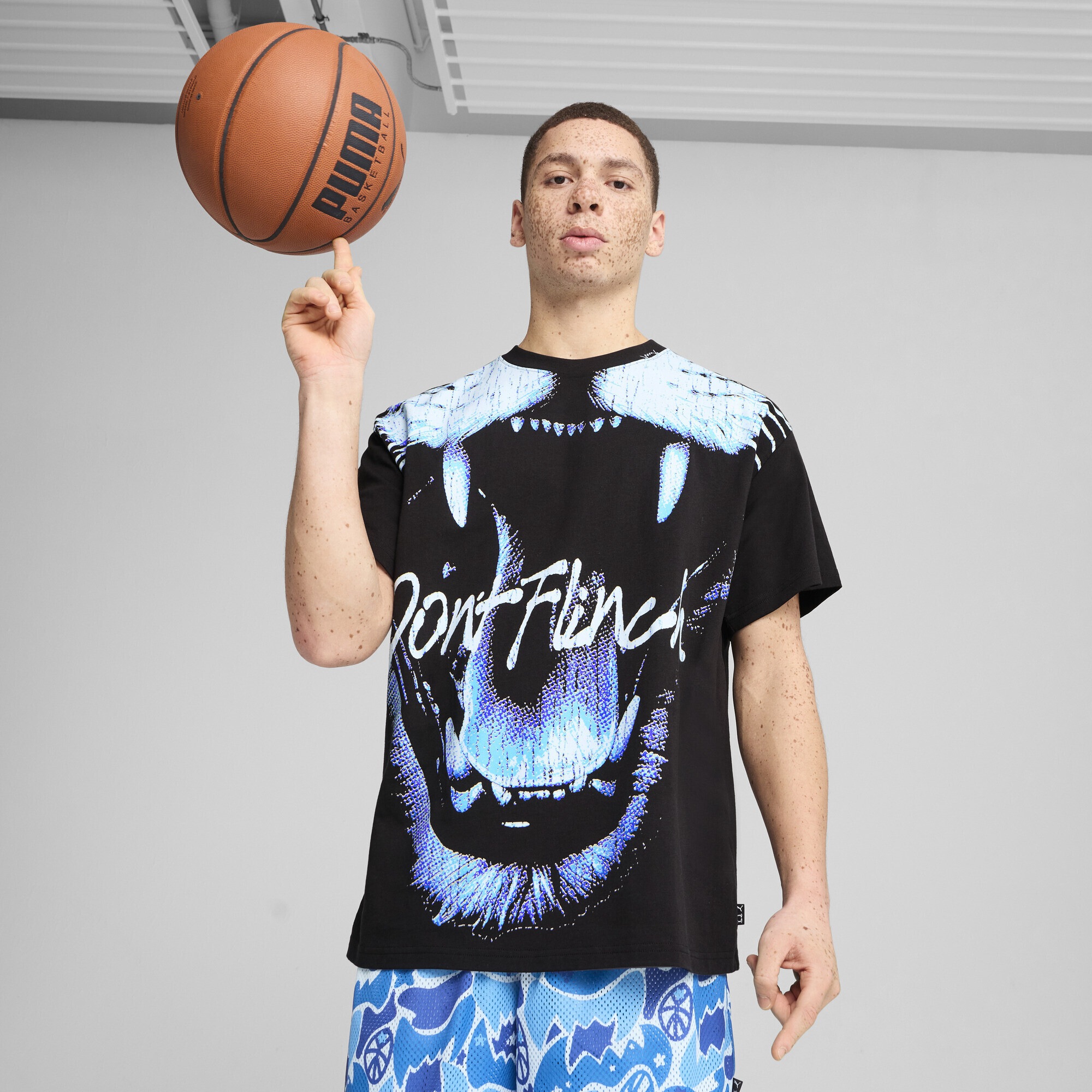 PUMA Trainingsshirt »Roar Basketball T-Shirt Herren«