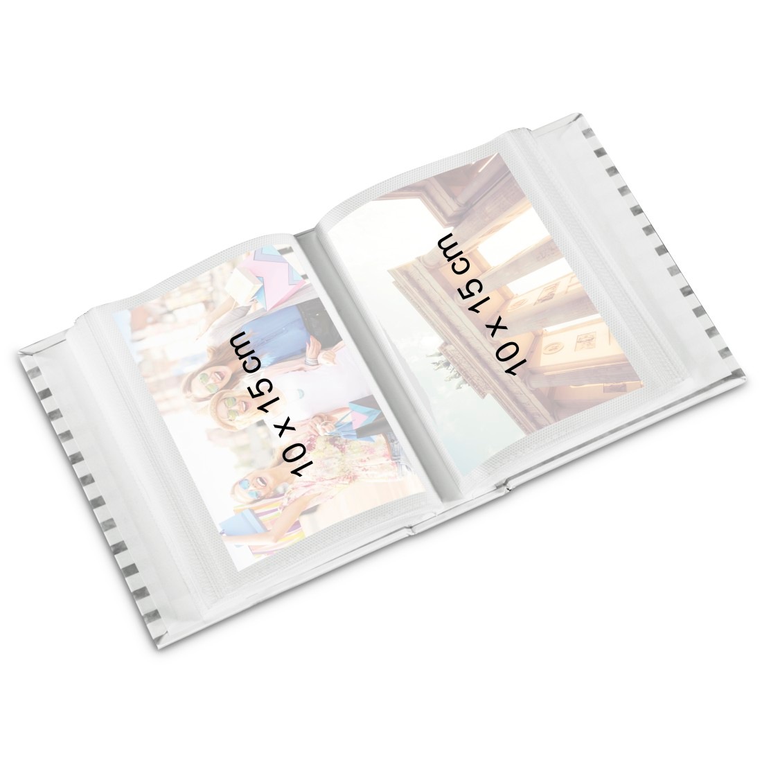 Hama Einsteck-Fotoalbum »Mini Fotoalbum Einsteckalbum 100 Fotos 10x15 cm laminiert« Kompakt, laminiert, einfache Einstecktaschen