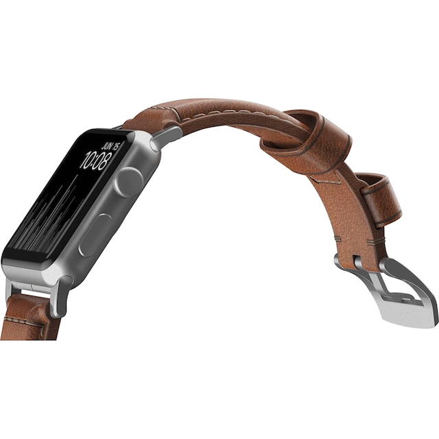 Nomad Smartwatch-Armband »Strap Trad. Lthr. Brown Connect. 42/44/45/49mm« |  BAUR