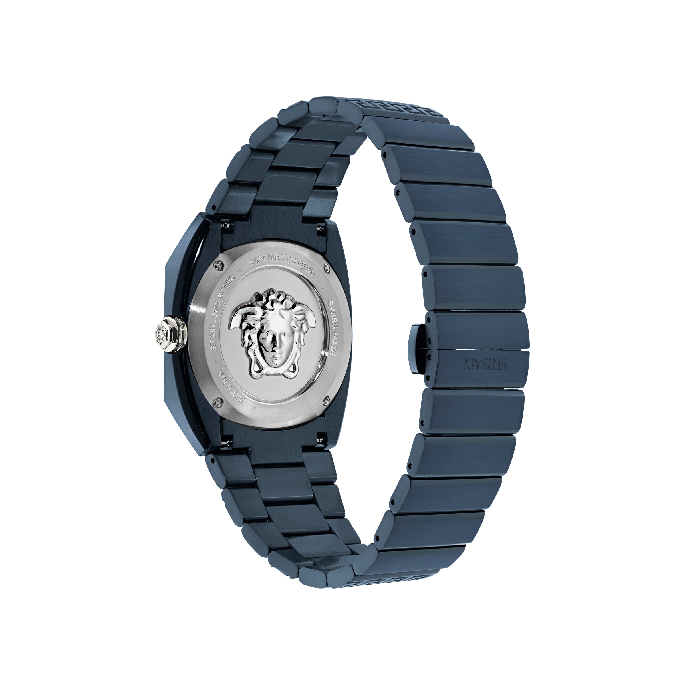 Versace Quarzuhr »MEDUSA ANTARES« Armbanduhr, Herrenuhr, Swiss Made, Edelstahlarmband, analog