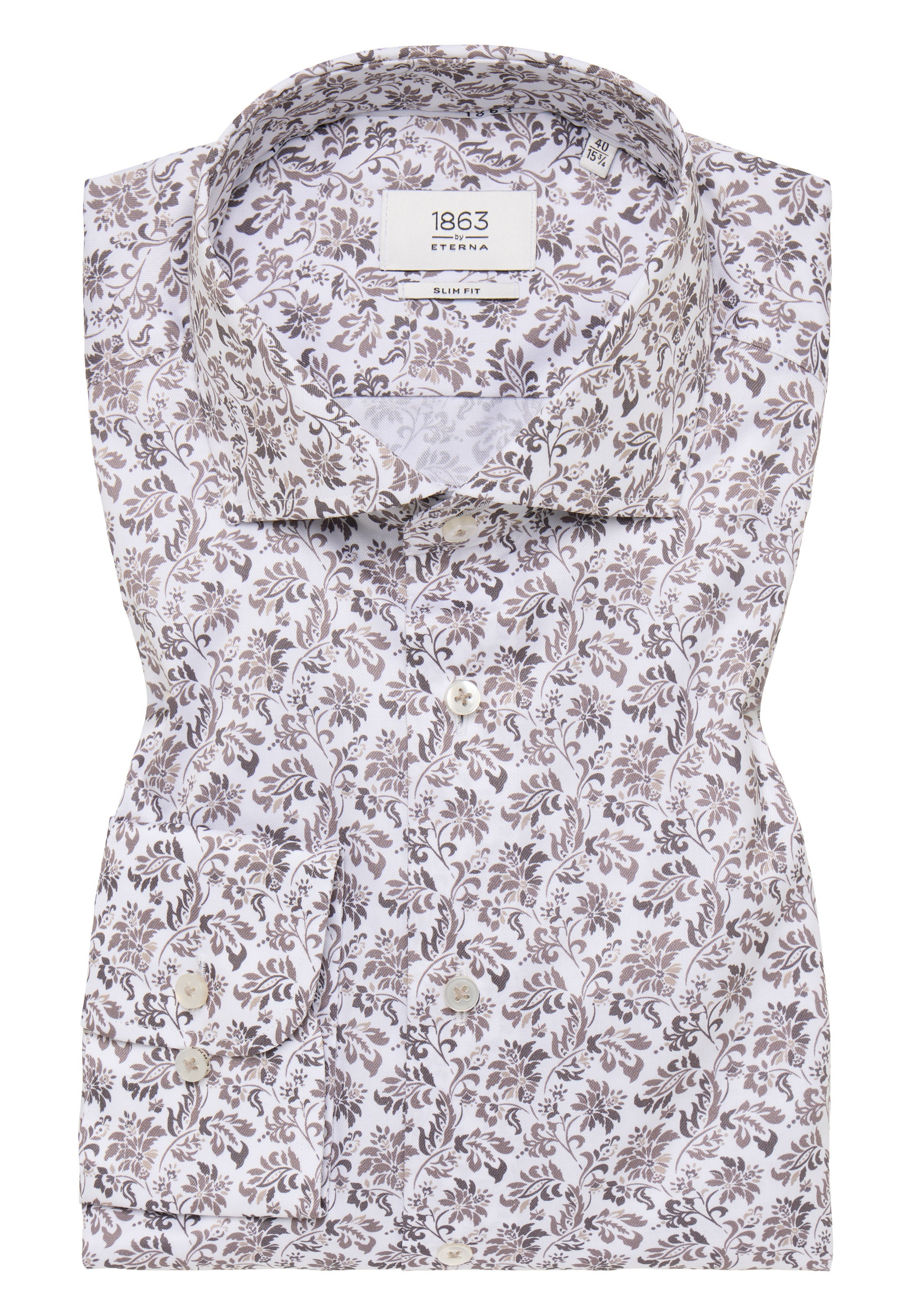Eterna Langarmhemd »SLIM FIT«, NON IRON (bügelfrei)