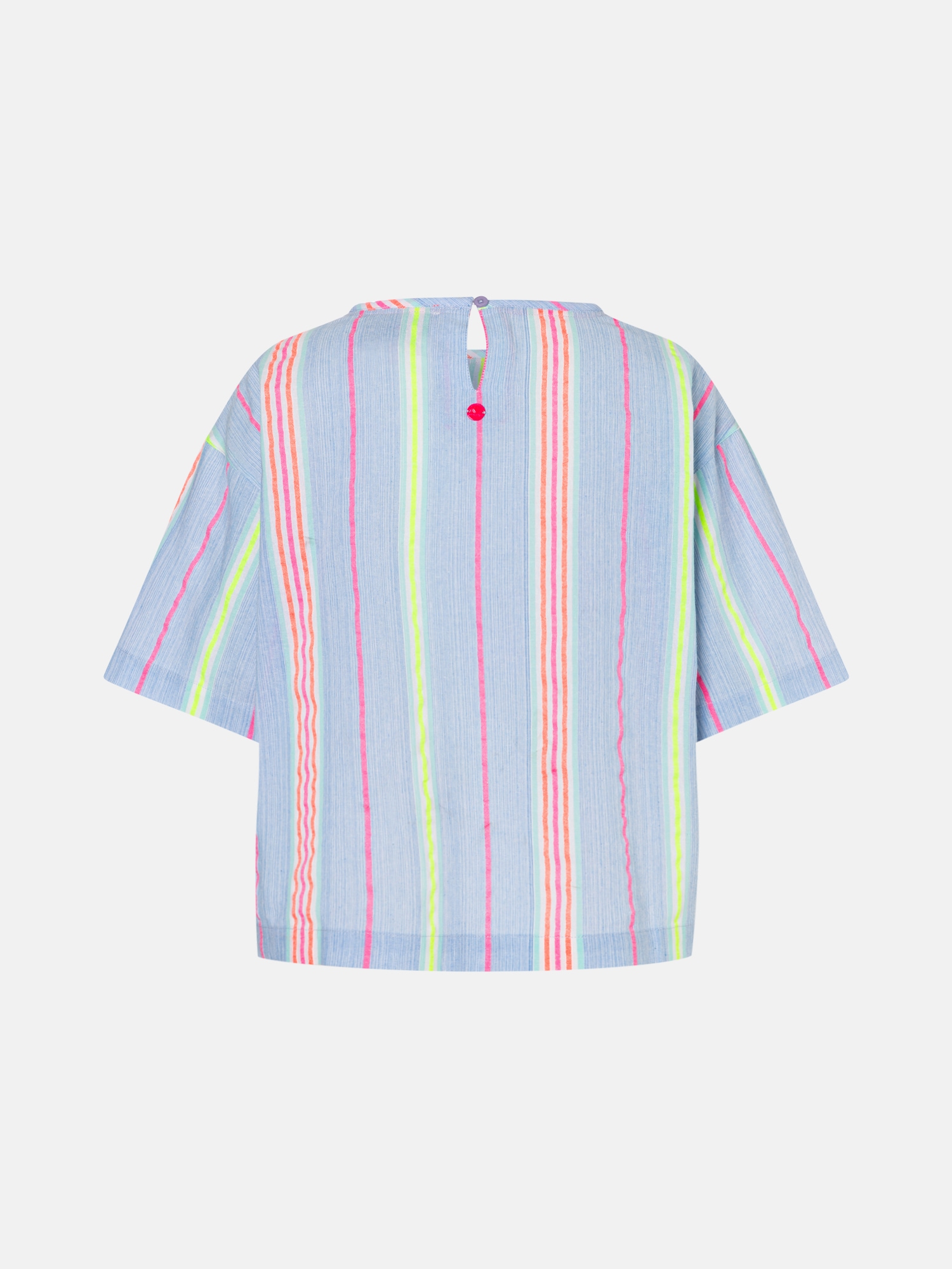 Lieblingsstück Shirtbluse »AmitaL« im Streifendesign mit glänzenden Akzenten