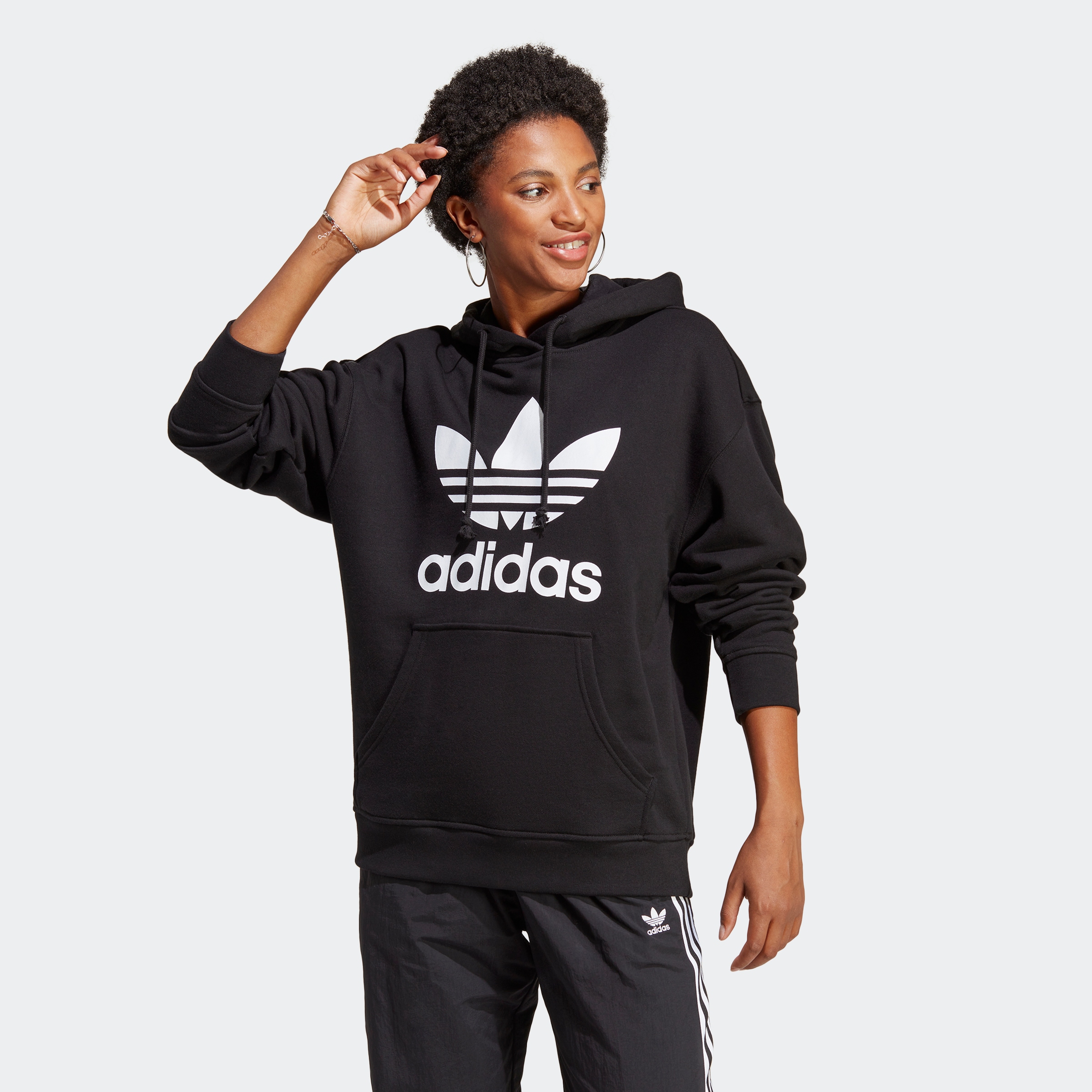 HOODIE« online BAUR »TREFOIL Kapuzensweatshirt Originals adidas bestellen |