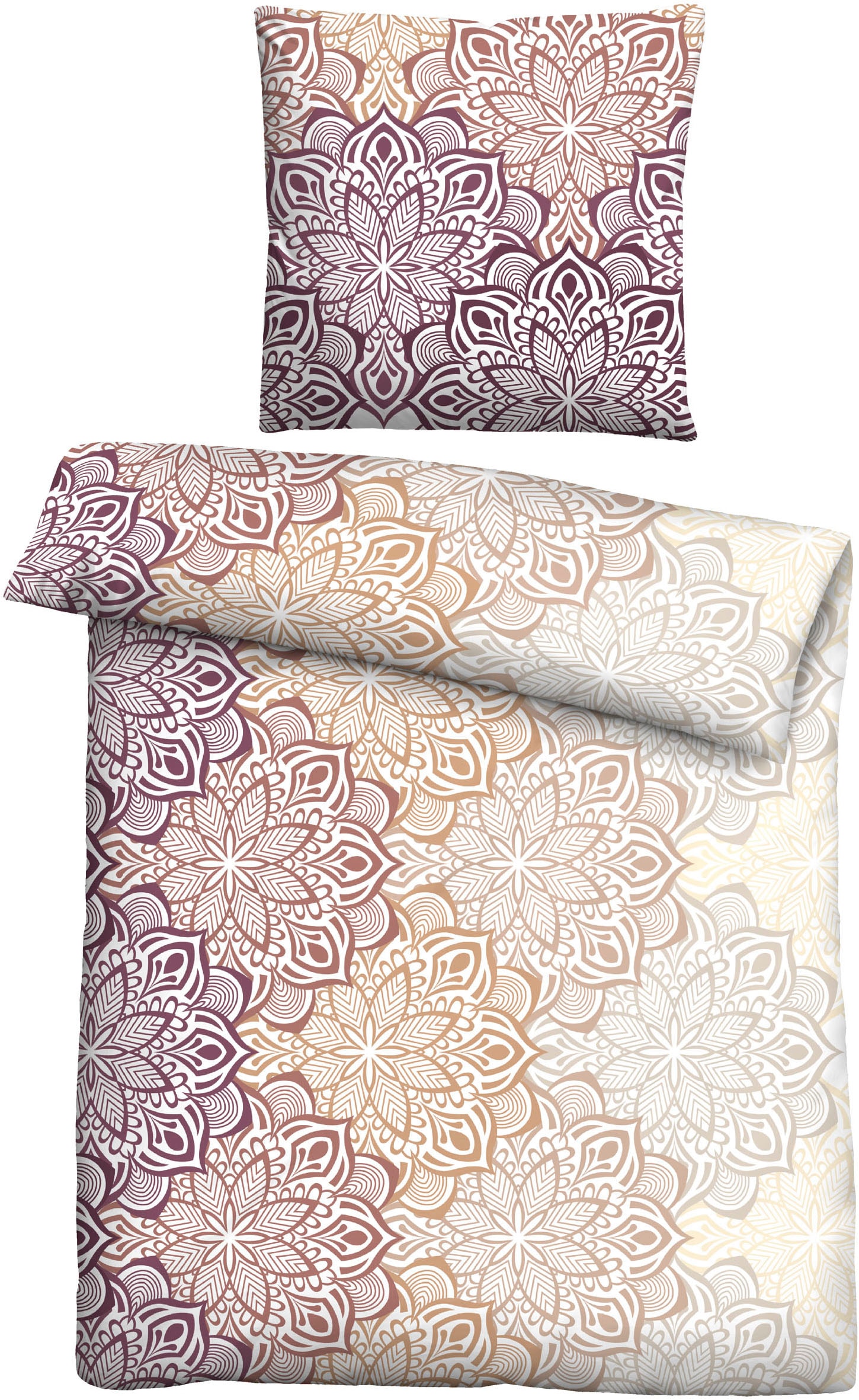 Castell - Markenbettwäsche Bettwäsche "0301127" 2 Stk. wohlig warm, tempera günstig online kaufen