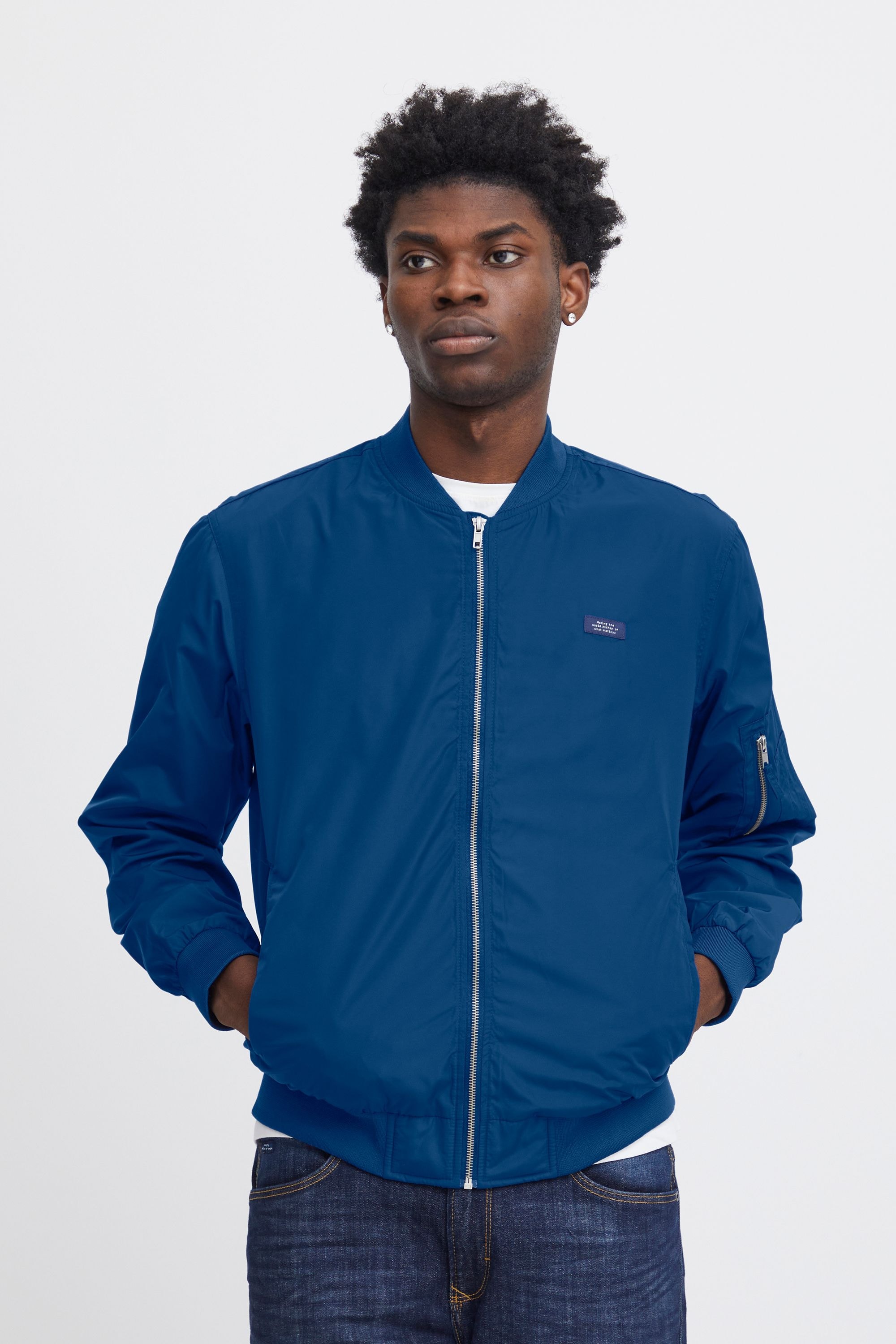 Blend Bomberjacke "BHJacket" Lässige Bomberjacke mit Badge günstig online kaufen